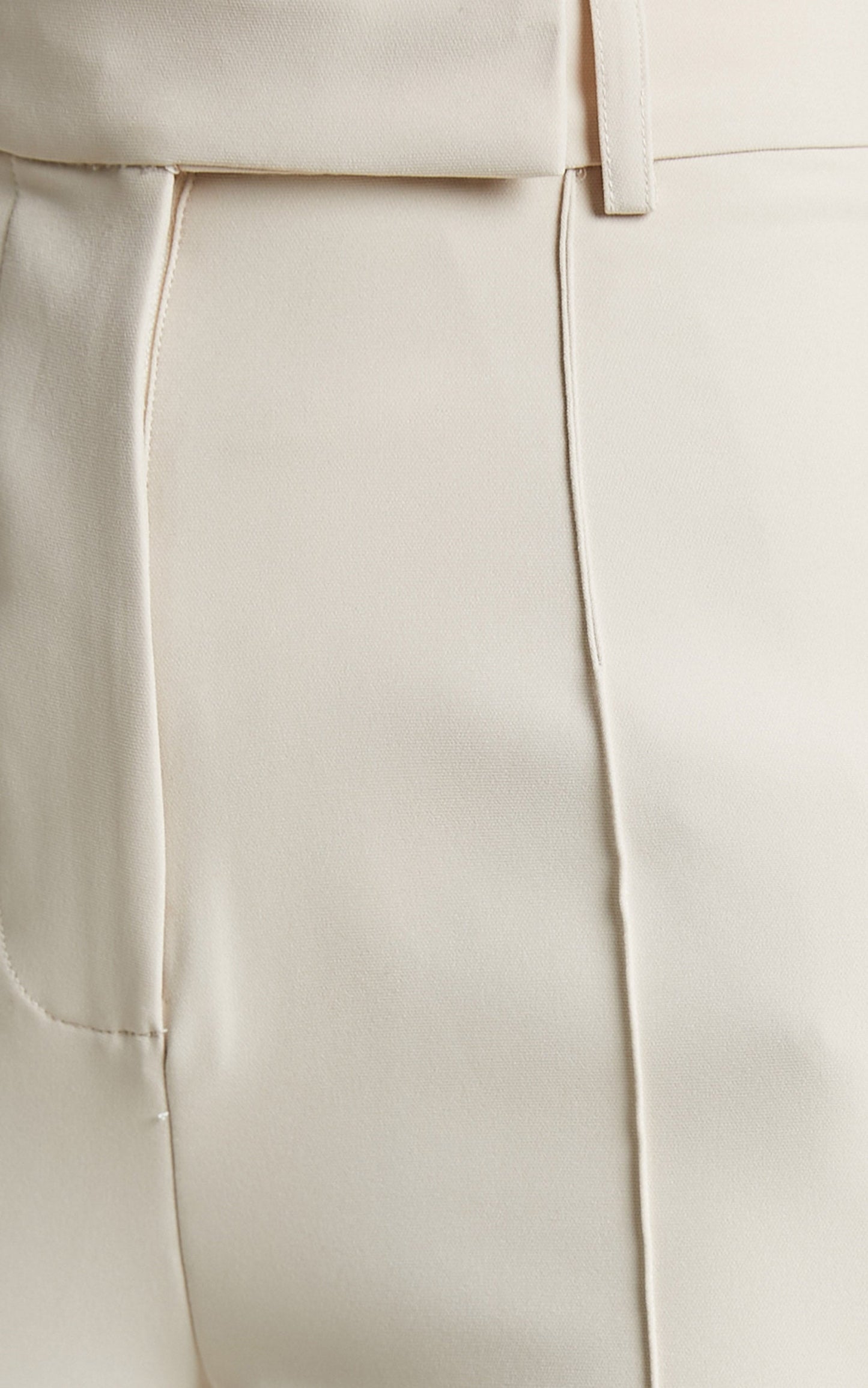 Rogers Pants - High Waisted Pants in Beige