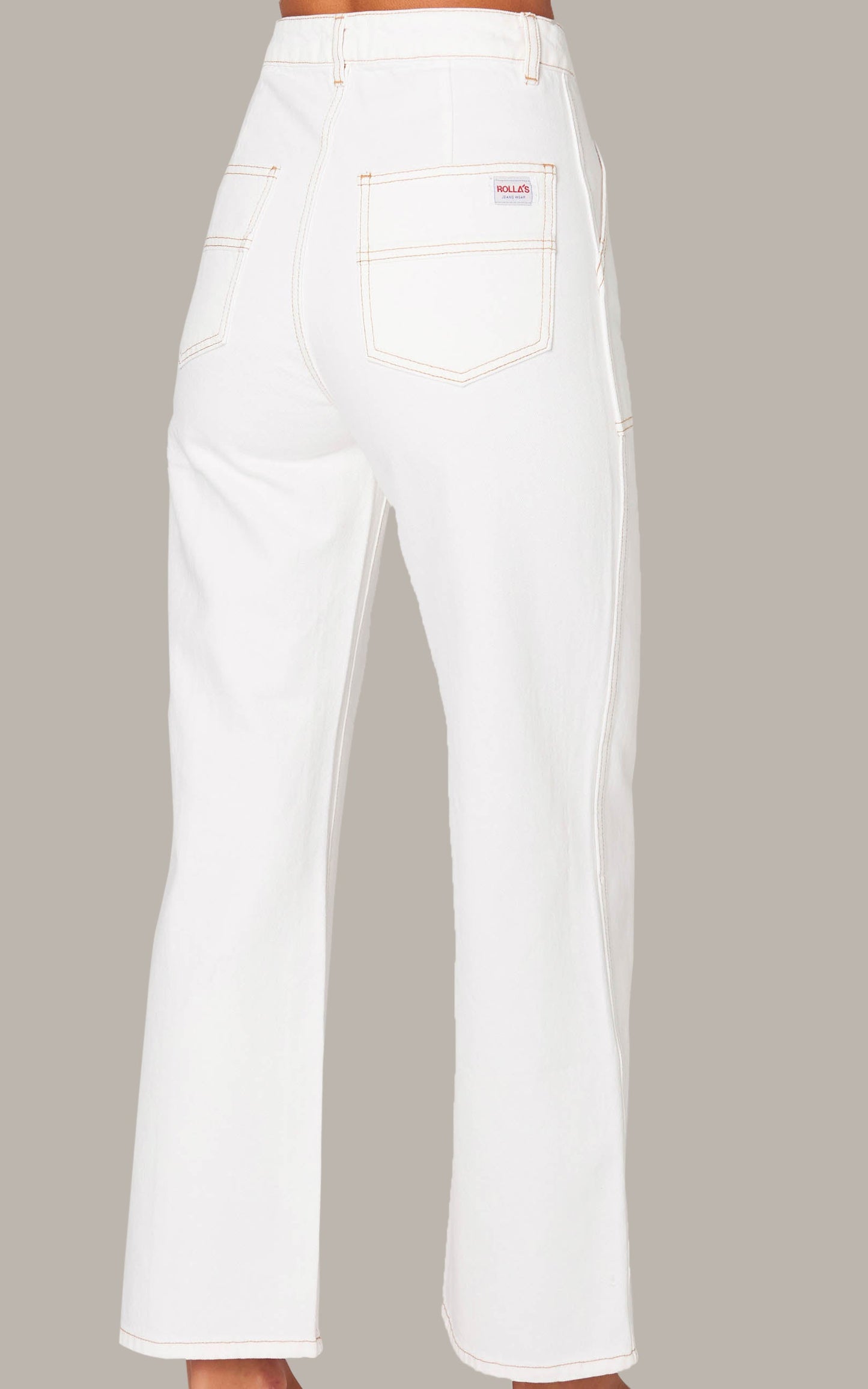 Rolla's - HEIDI JEAN TRADE 80S WHITE in White