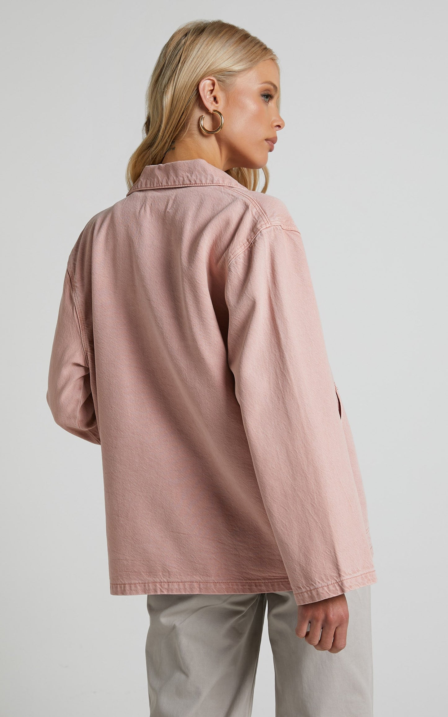 Rolla's - Worker Jacket Lyocell in Peony