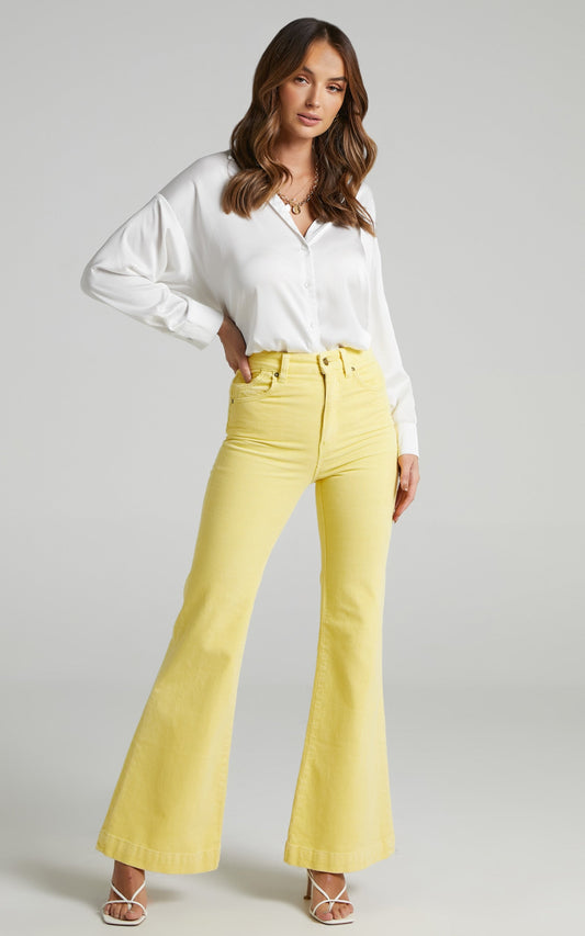 Rolla's - Eastcoast Flare in Sunflower Cord