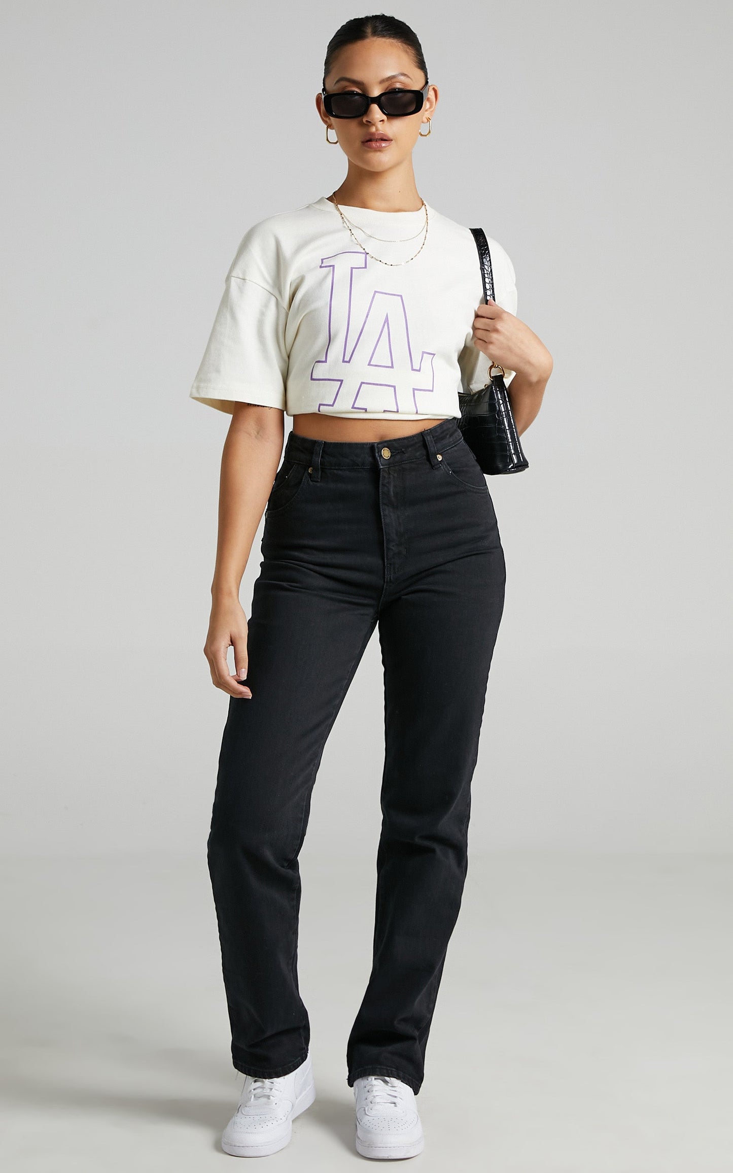 Rolla's - Original Straight Long Jean in Comfort Jet Black