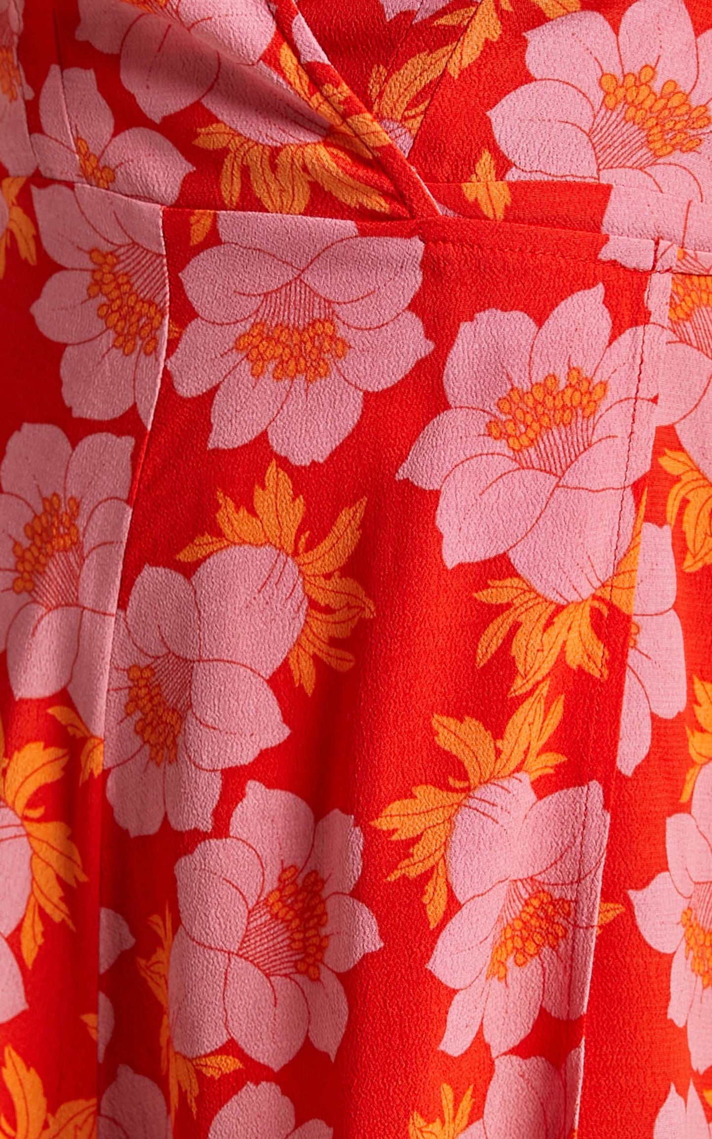 Rolla's - Romantic Datura Wrap Dress in Pink Cordial