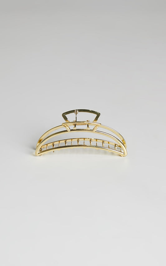 Romea Hair Clip in Gold