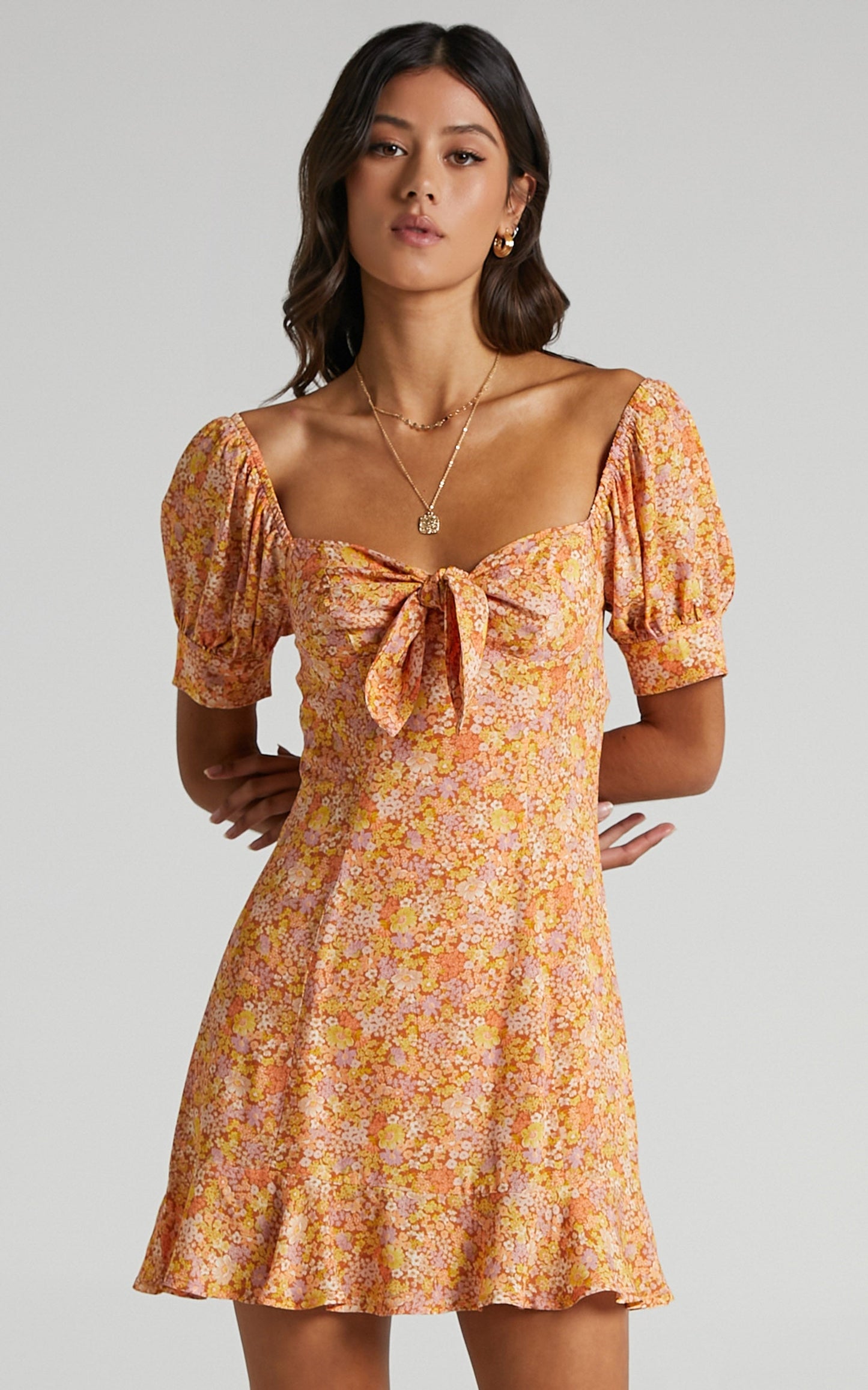 Rosa Dress in Blushing Floral