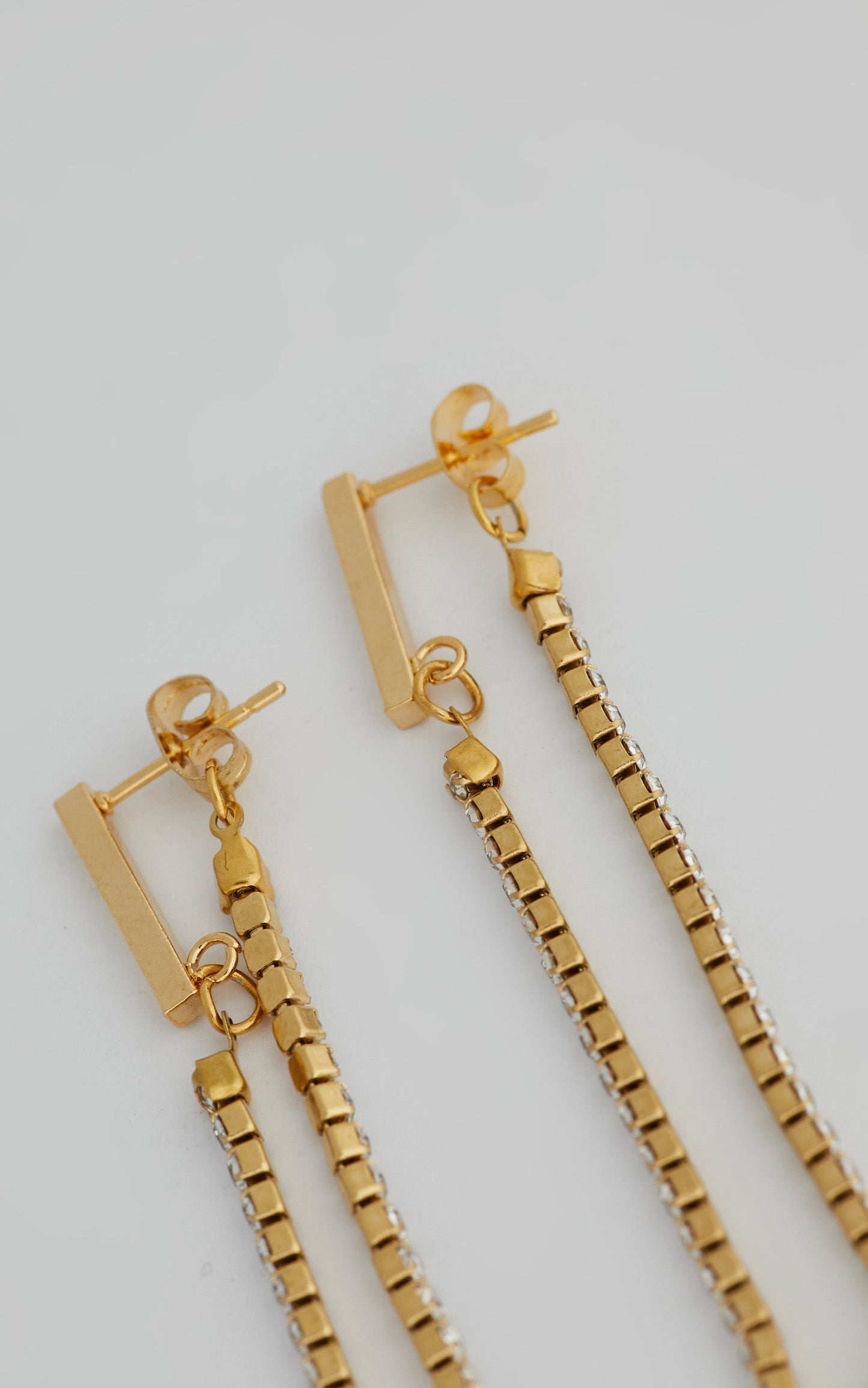 Rosaline Drop Earrings in Gold