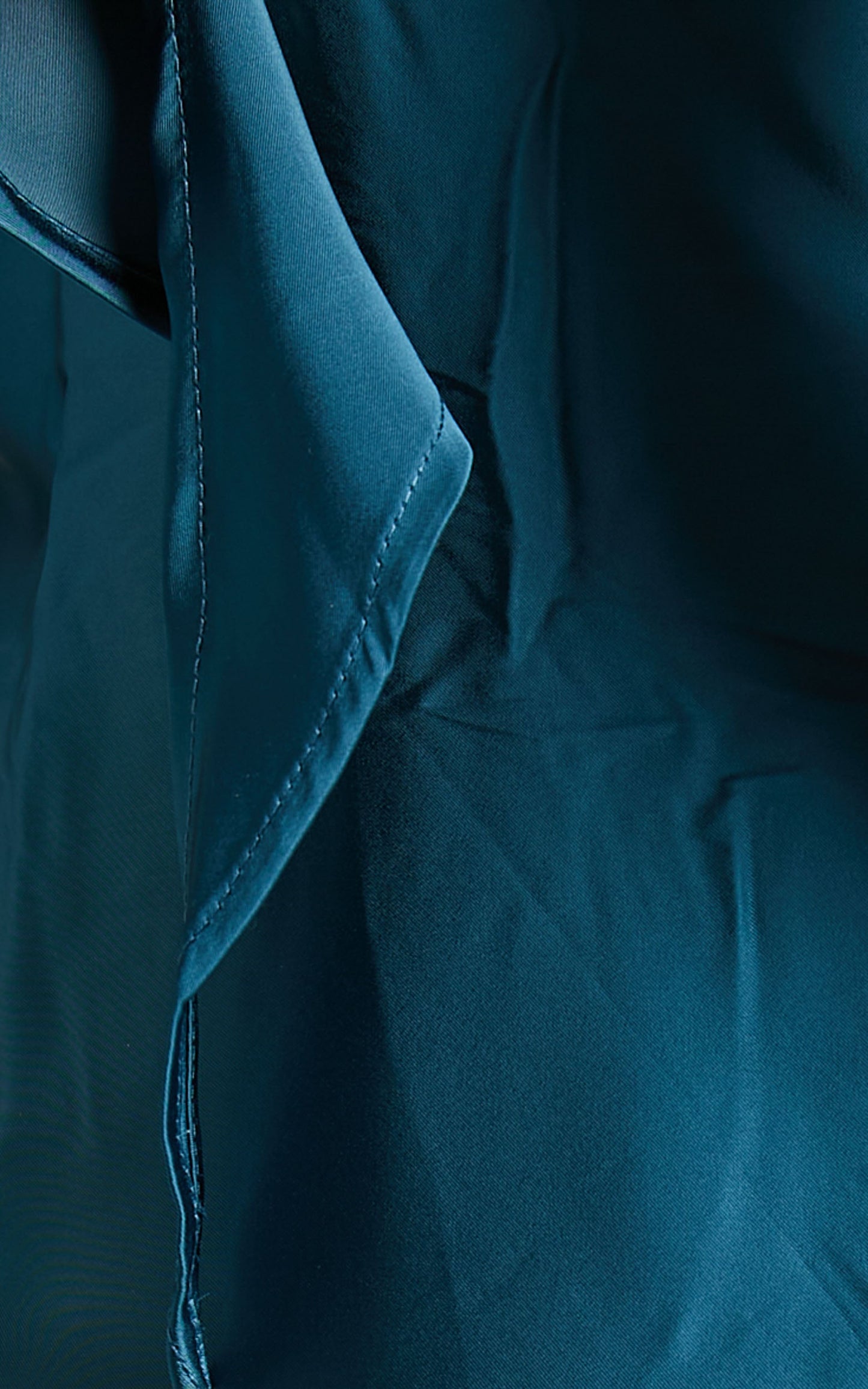 Rovelyn Midi Dress - One Shoulder Tie Front Dress in Teal