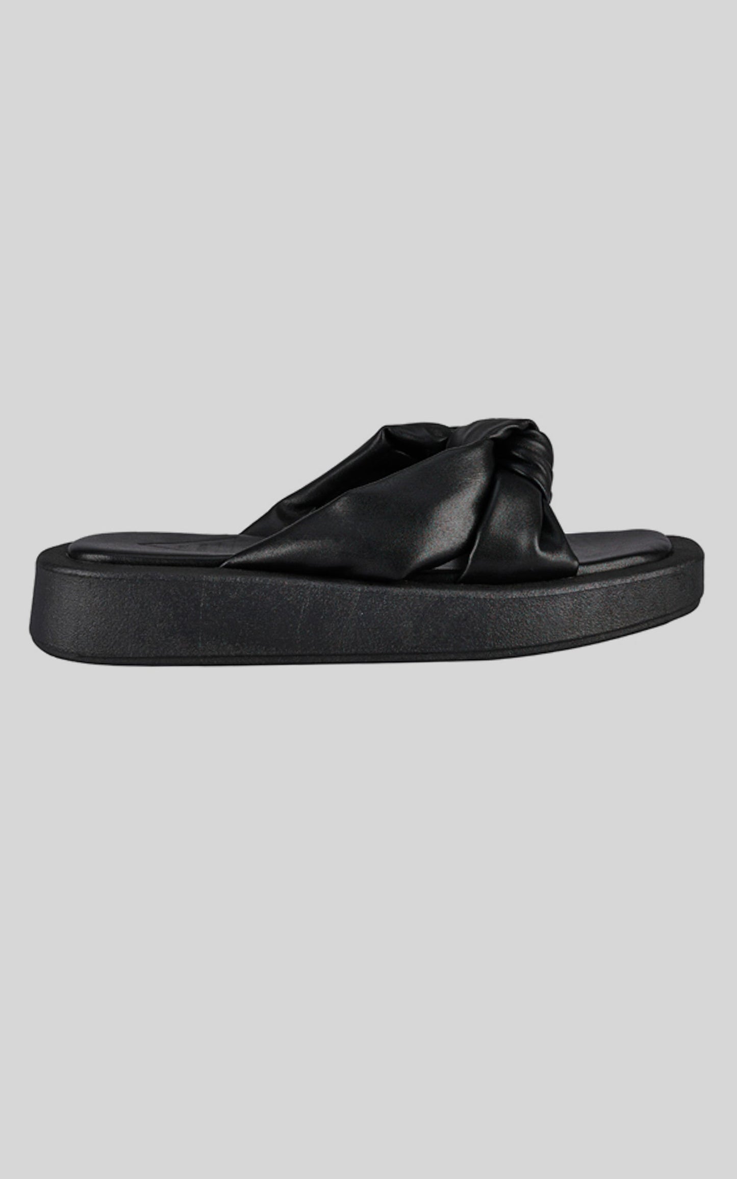 St Sana - Rowey Flatform Slides in Black