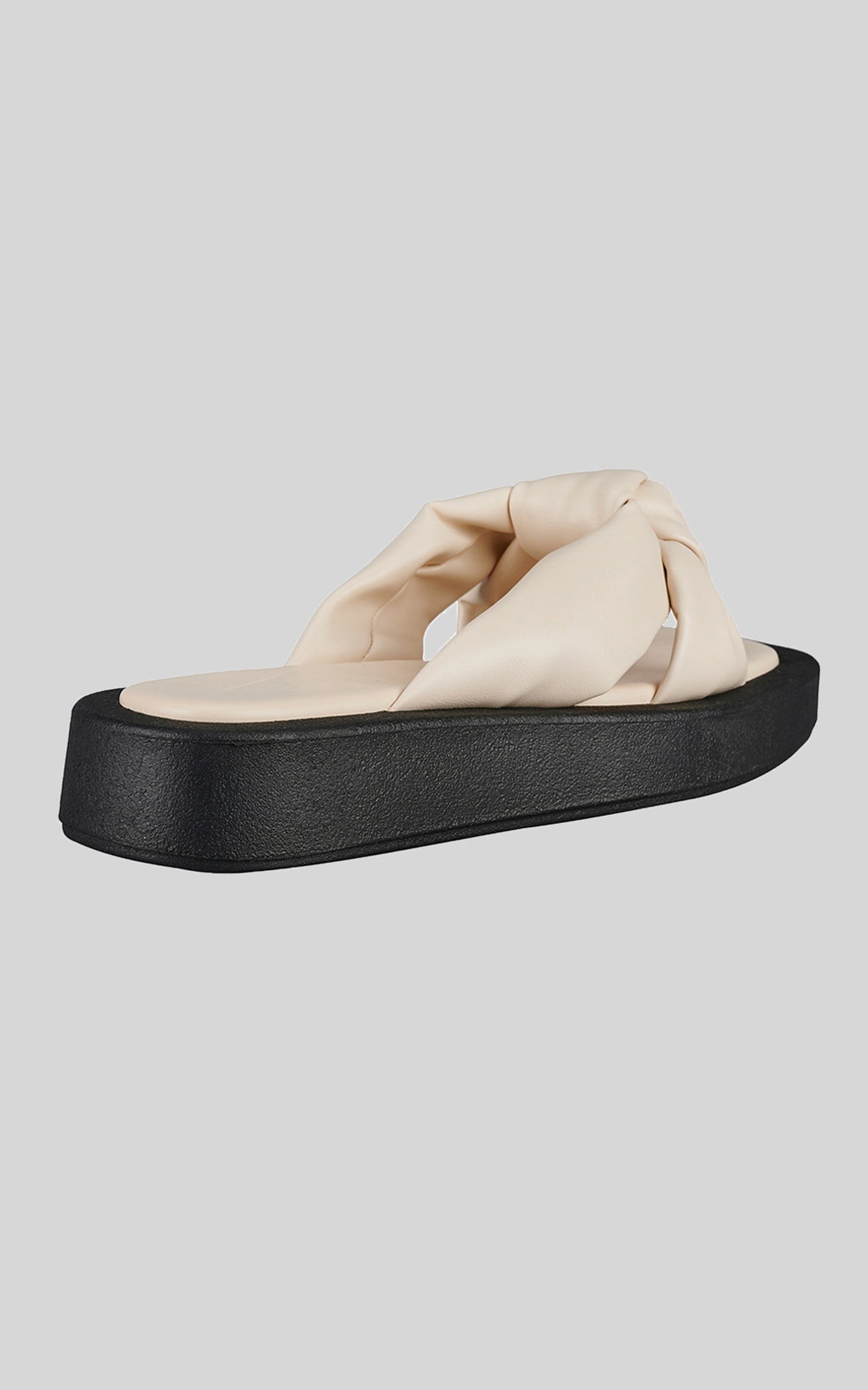 St Sana - Rowey Flatform Slides in Off White