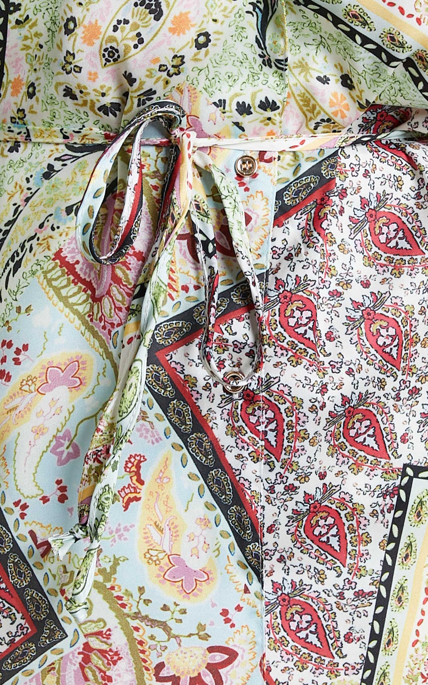 Roxine Long Sleeve Top in Paisley Print
