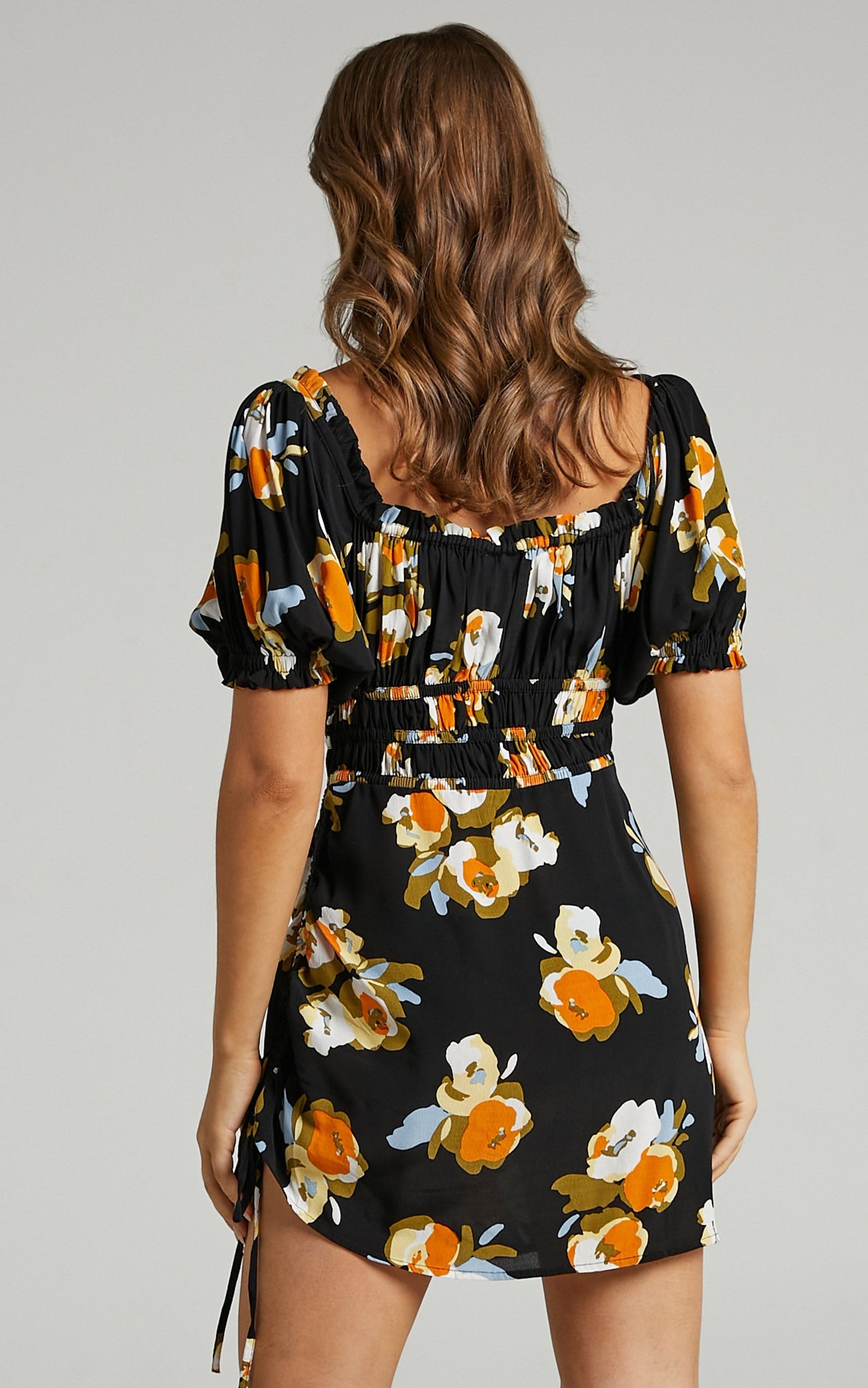 Rue Stiic - Leona Dress in Marigold Floral
