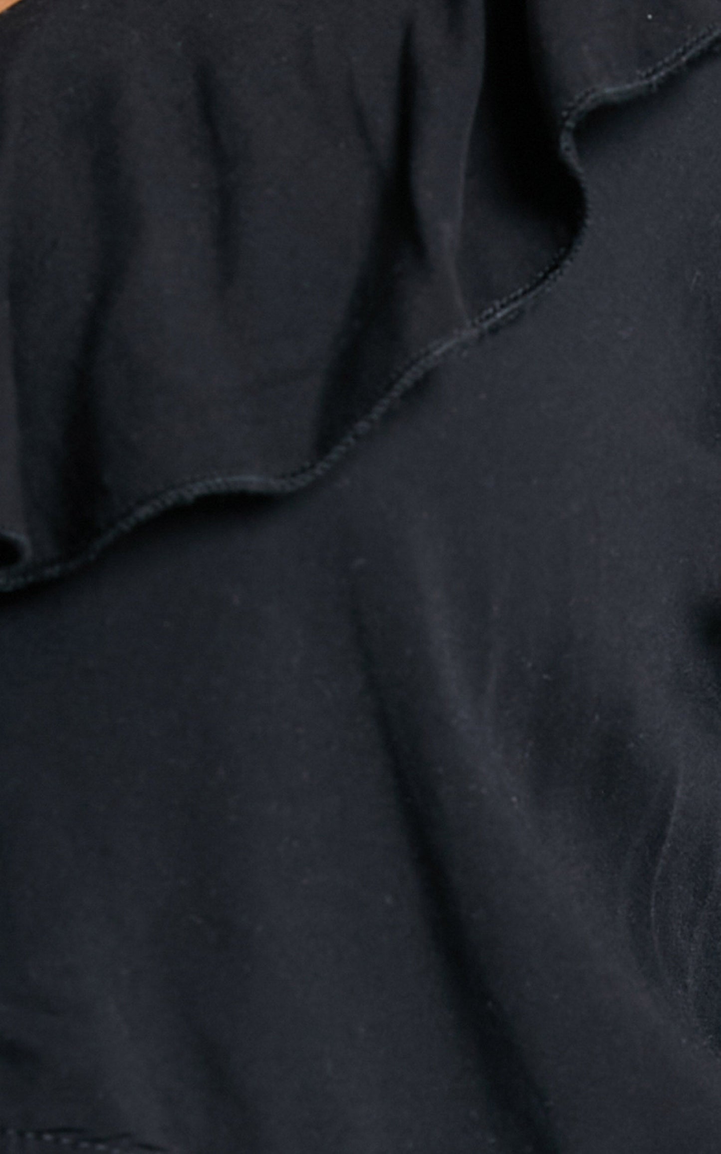 Rumina Top - Long Sleeve Top in Black