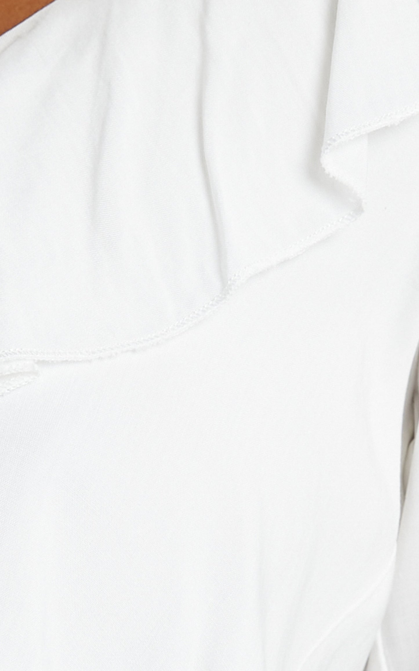 Rumina Top - Long Sleeve Top in White