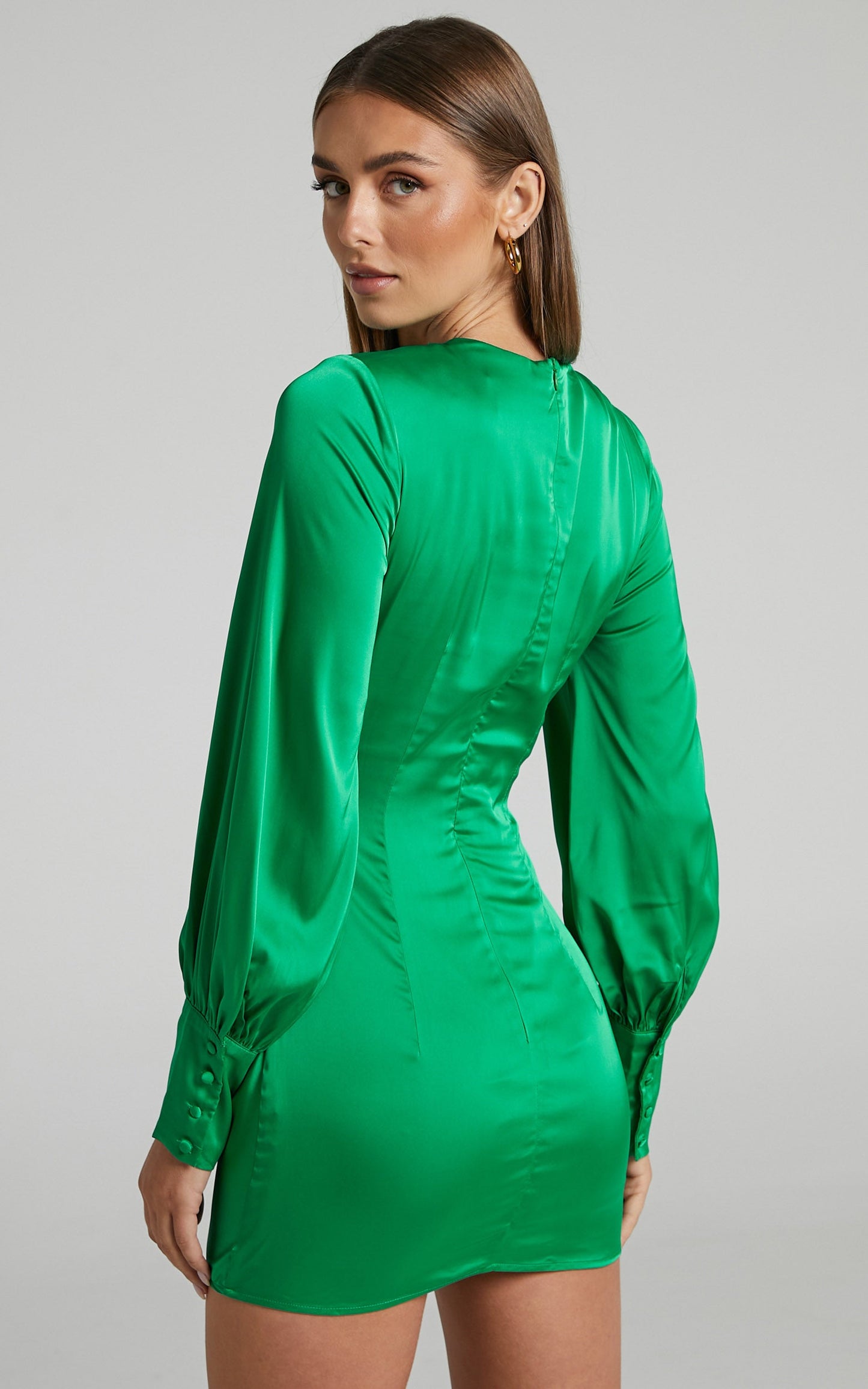 Runaway The Label - Aysa Mini Dress in Emerald