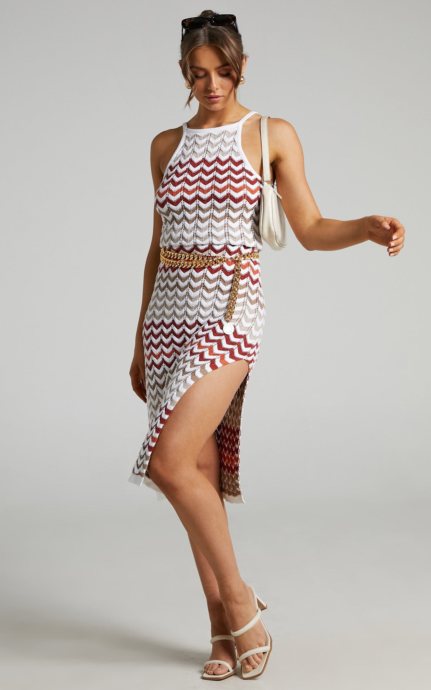 Runaway the Label - Janice Dress in Neutral