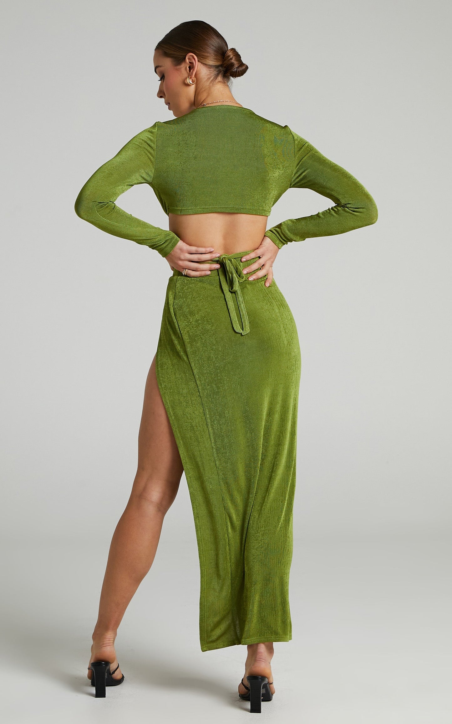 Runaway The Label - Meile Maxi Skirt in Grass