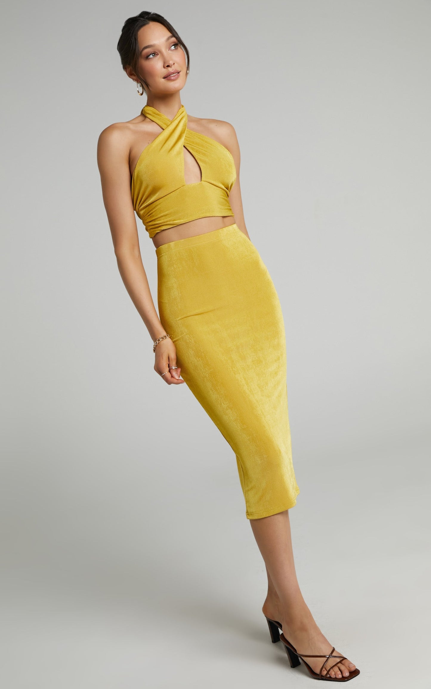 She.Is.Us - On Demand Skirt in Butterscotch