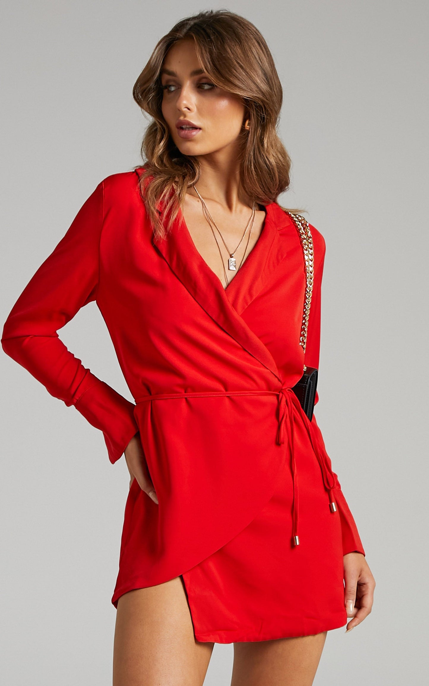 Runaway The Label - Premangela Dress in Flame