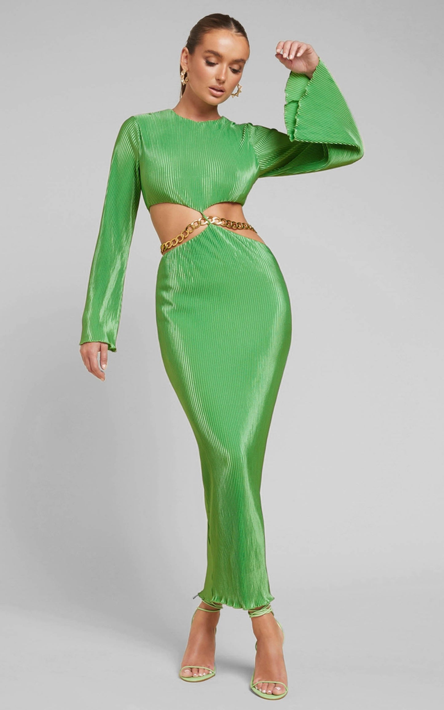 Runaway The Label - Shani Maxi Dress in Apple