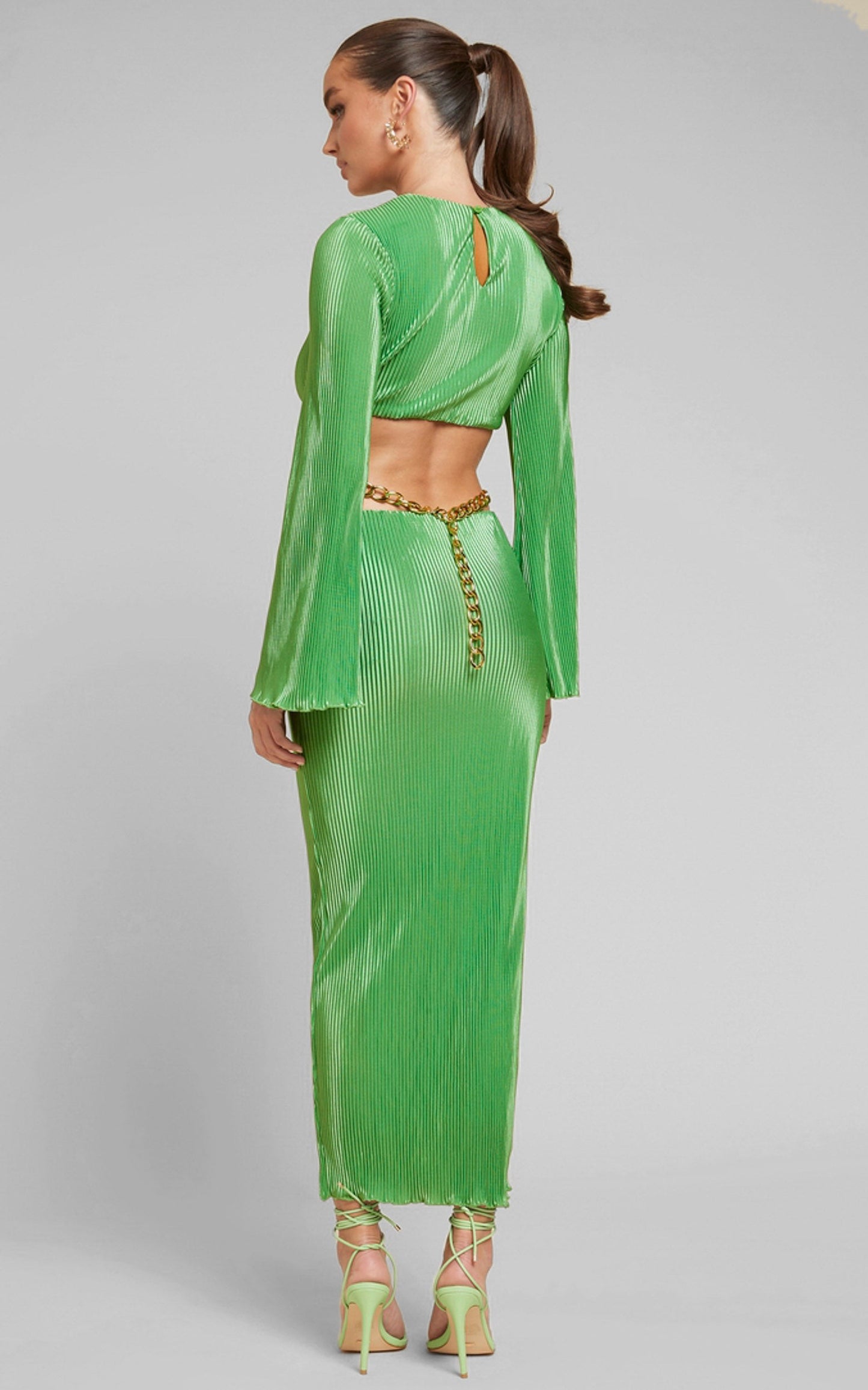 Runaway The Label - Shani Maxi Dress in Apple