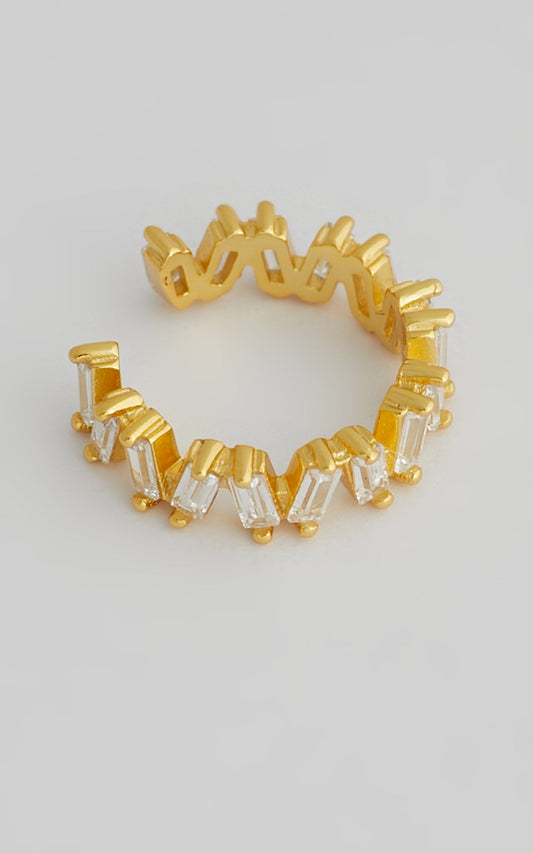 SAINT VALENTINE - BIARRITZ EAR CUFF in Gold