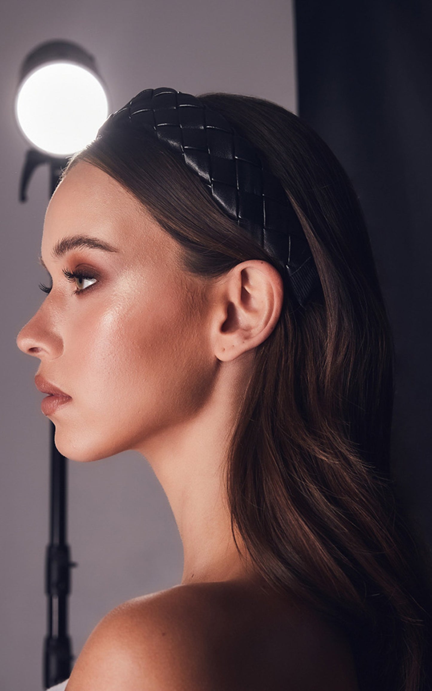 Billini x Natalie Anne - Sammy Woven Headband in Black