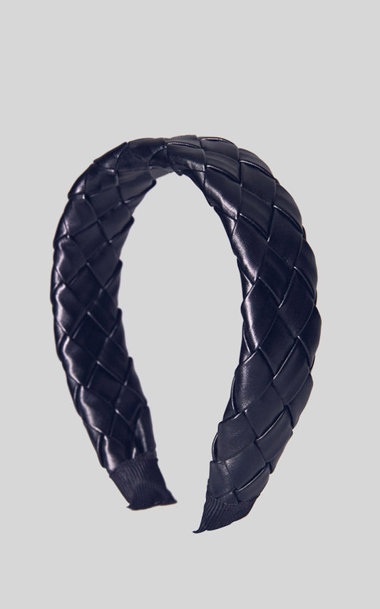 Billini x Natalie Anne - Sammy Woven Headband in Black