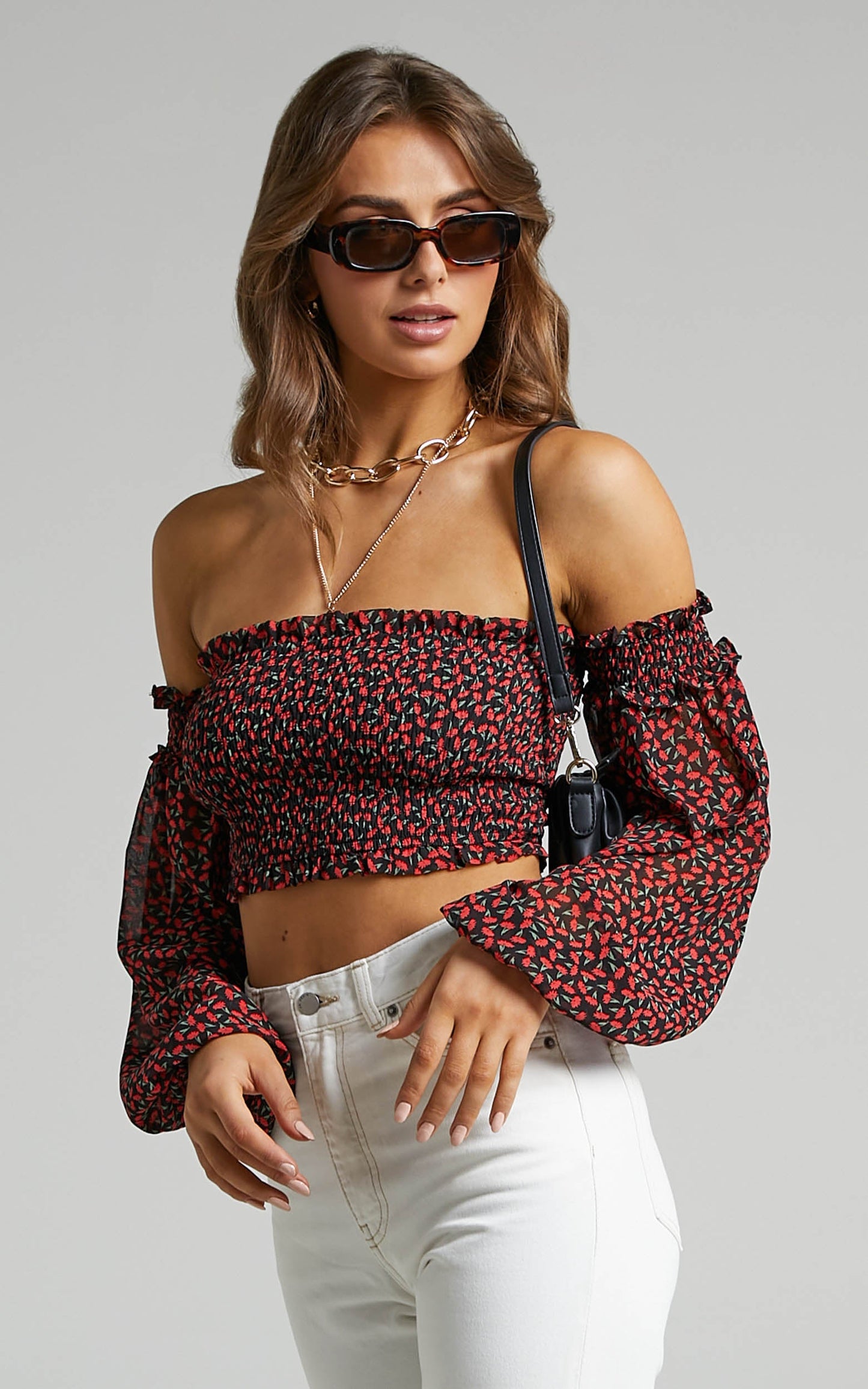 SEVEN WONDERS - HARTLEY TOP in Black