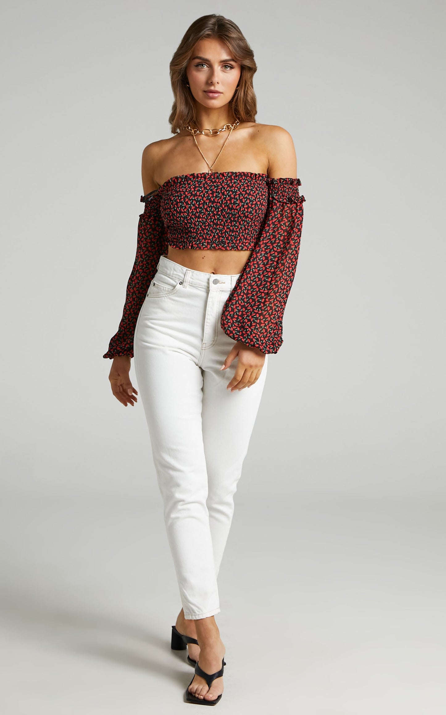 SEVEN WONDERS - HARTLEY TOP in Black