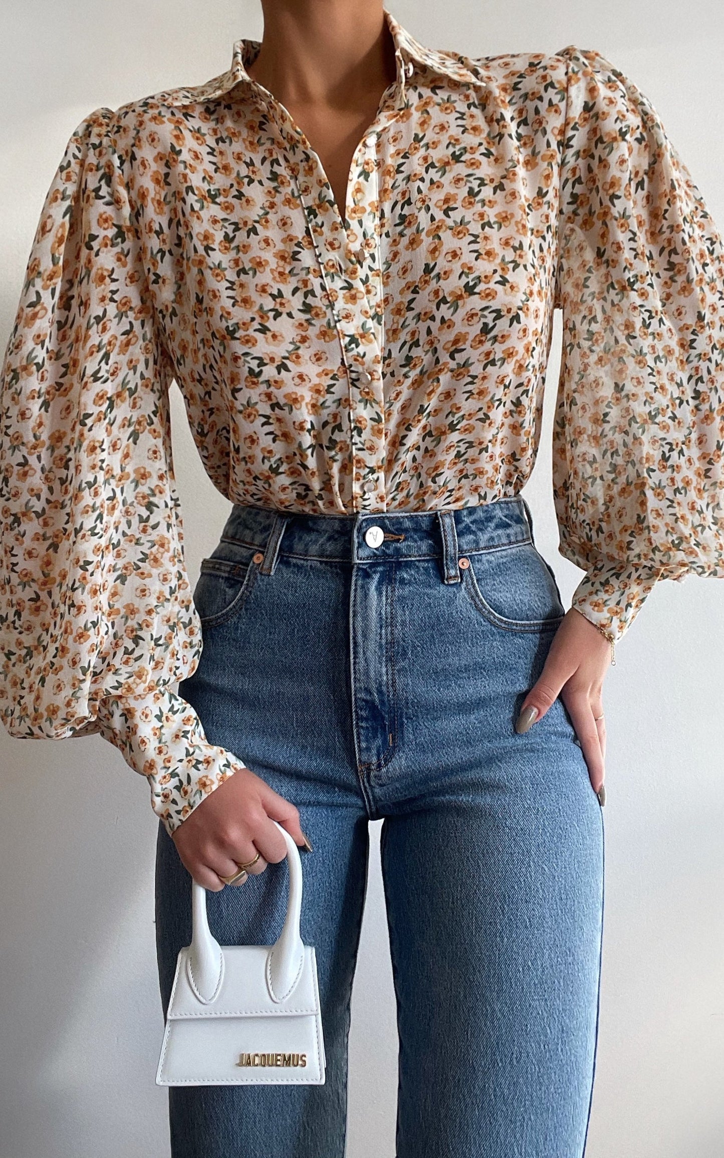 Seven Wonders - Yasmine Shirt in Yellow Floral