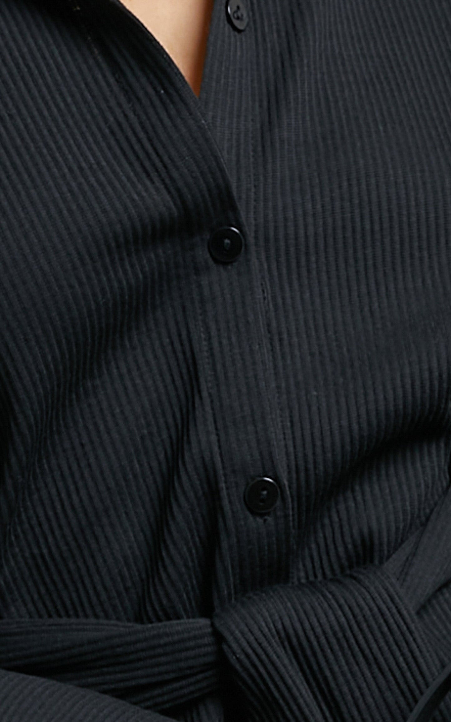 SNDYS - Renee Ribbed Top in Black