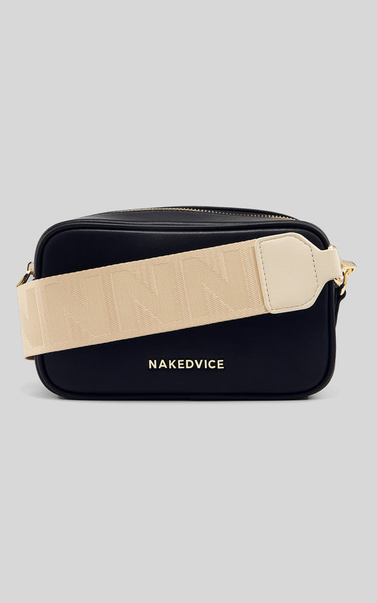 Nakedvice - The Mac Juno Ivory Bag in Ivory / Gold