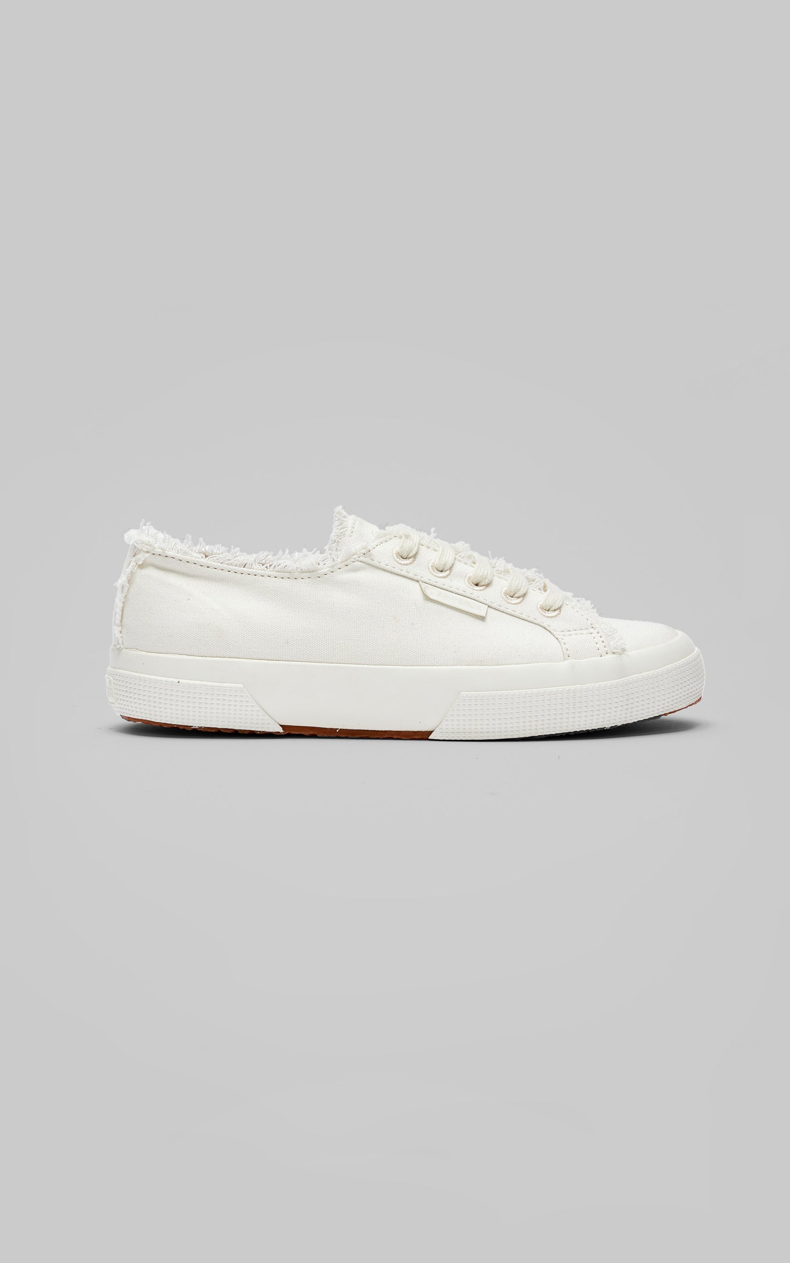 Superga - 2750 Fringed Organic Canvas Natural Dye Sneakers in Weeds