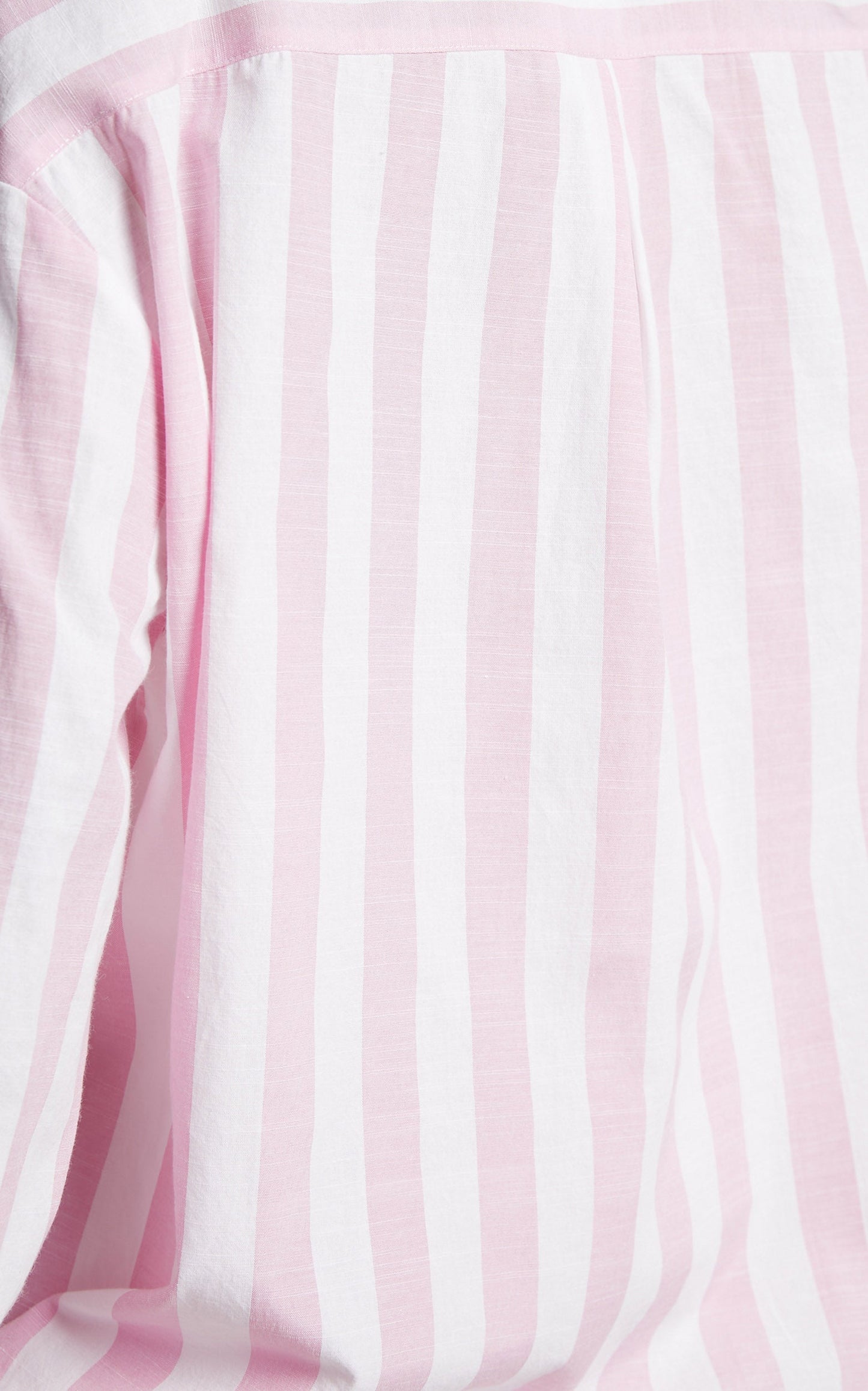 Sahle Shorts - High Waisted Striped Shorts in Pink