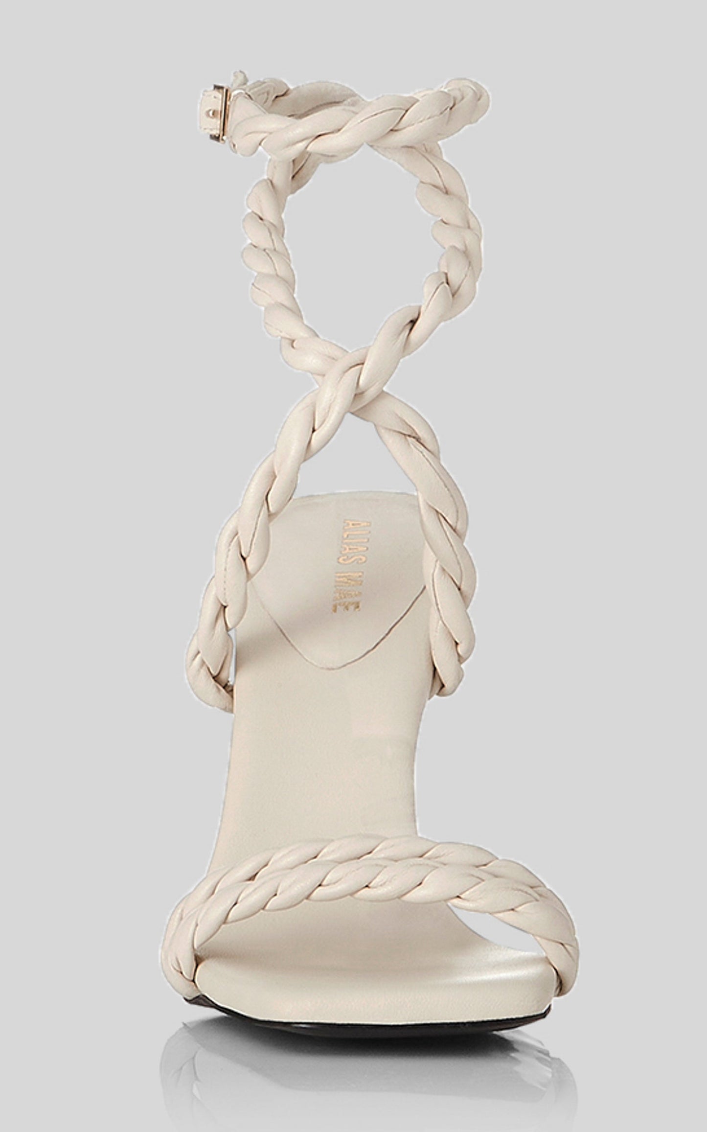Alias Mae - Sammy Heels in BONE LEATHER