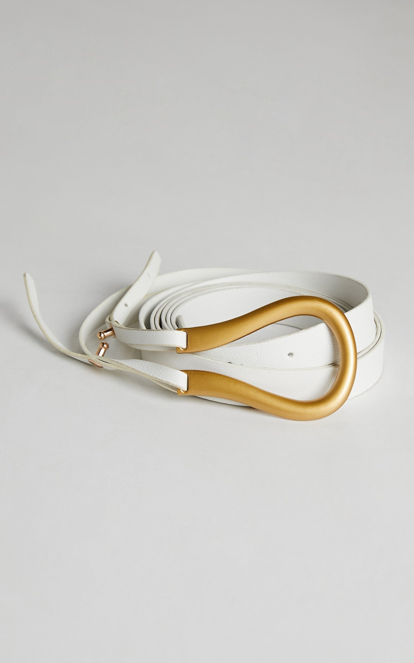 Sannie Belt in White