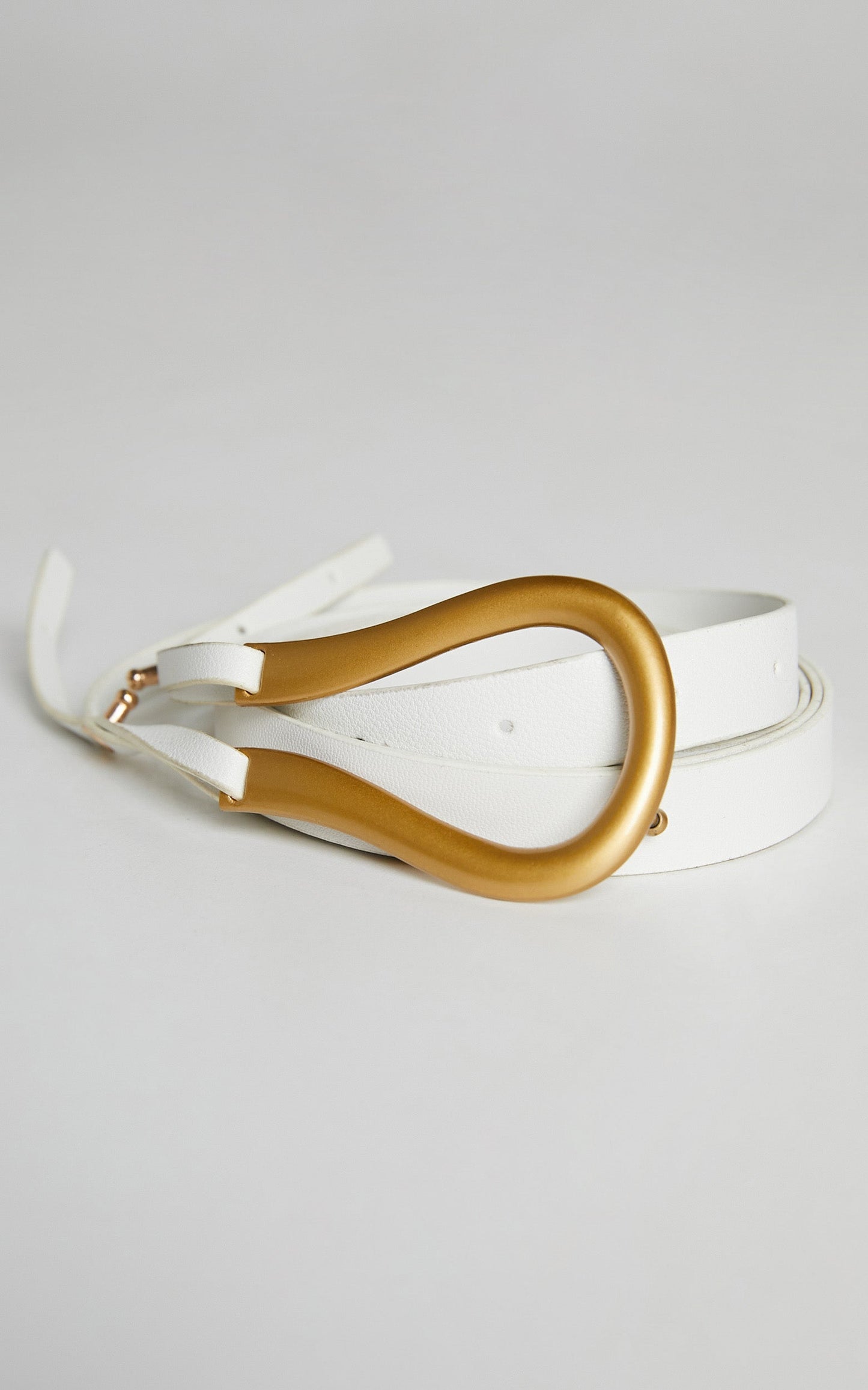 Sannie Belt in White