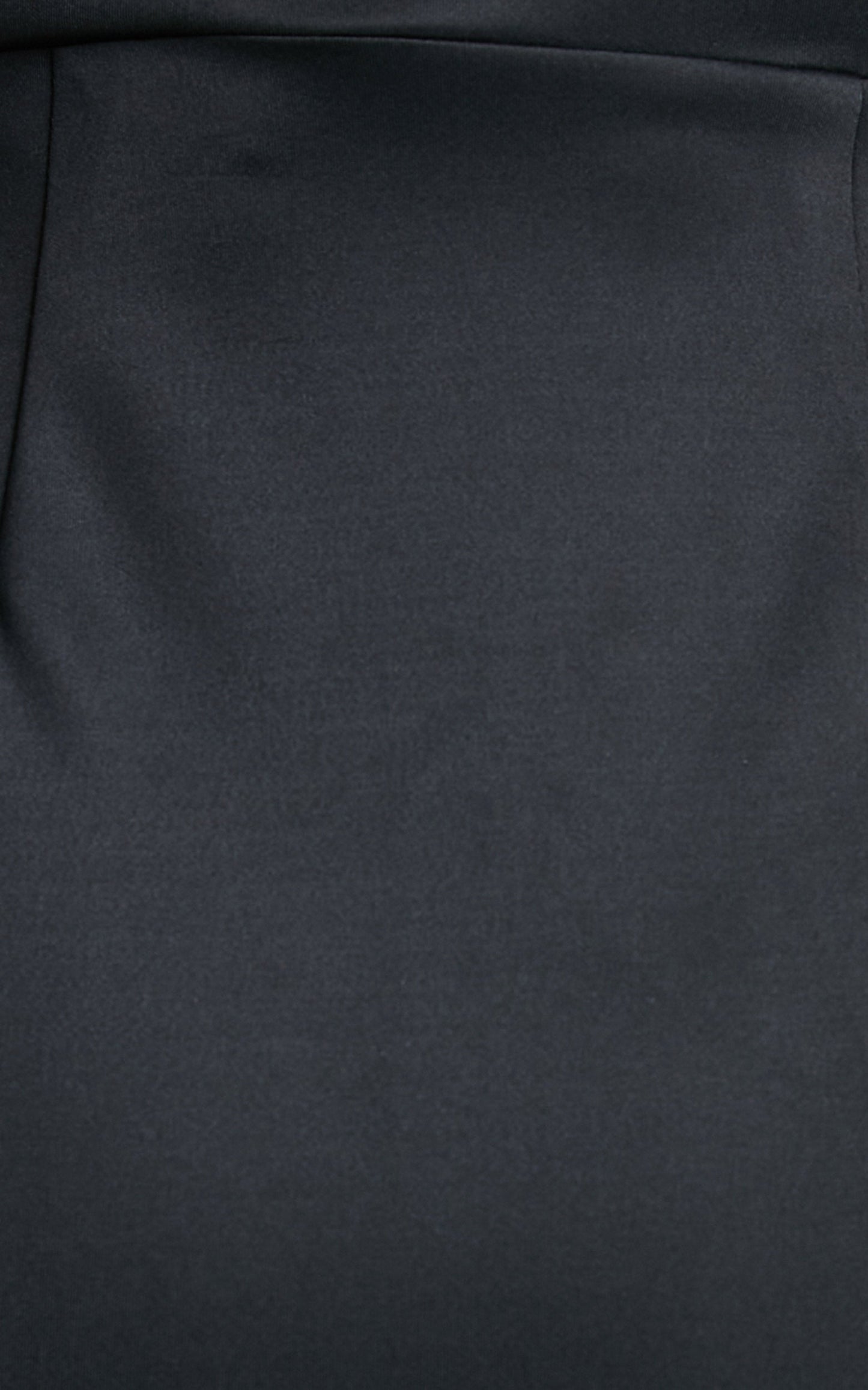Saylor Midi Dress - Side Split Bodycon Dress in Black