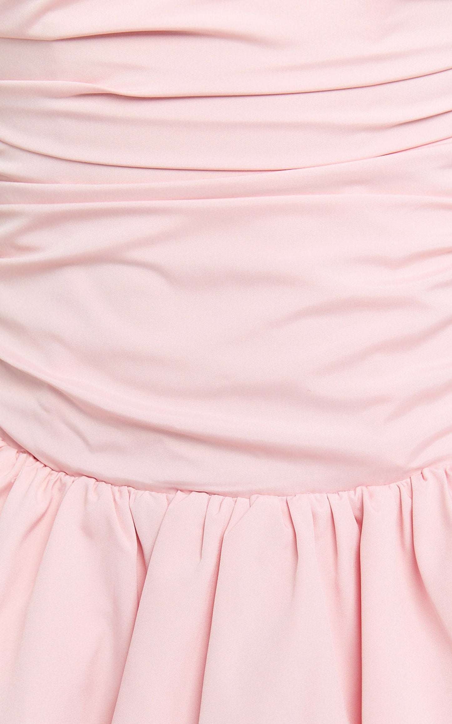 Seraphina Mini Dress - Strapless Corset Bubble Hem Dress in Pink