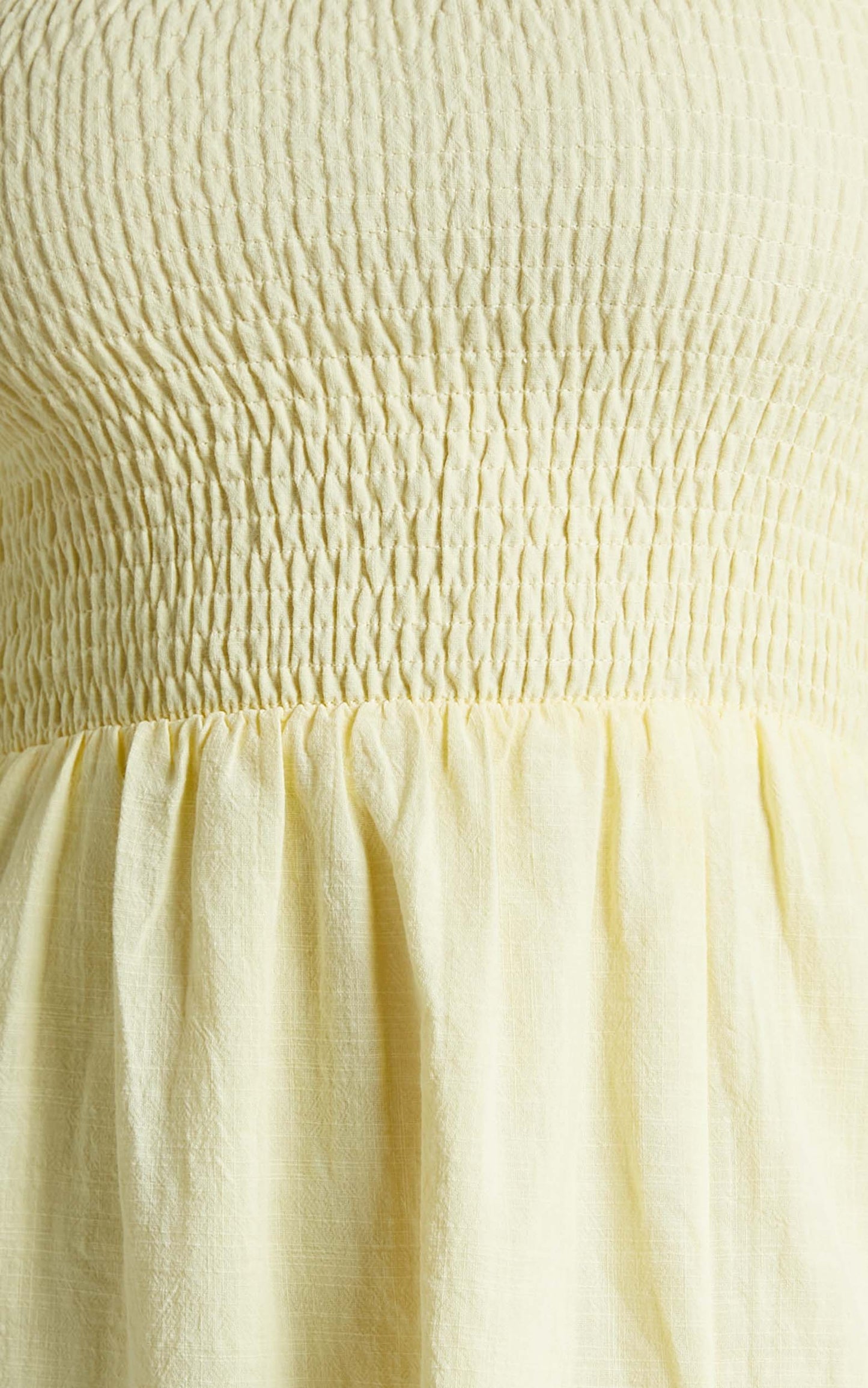 Seven Wonders - Brinley Midi Linen Blend Dress in Lemon