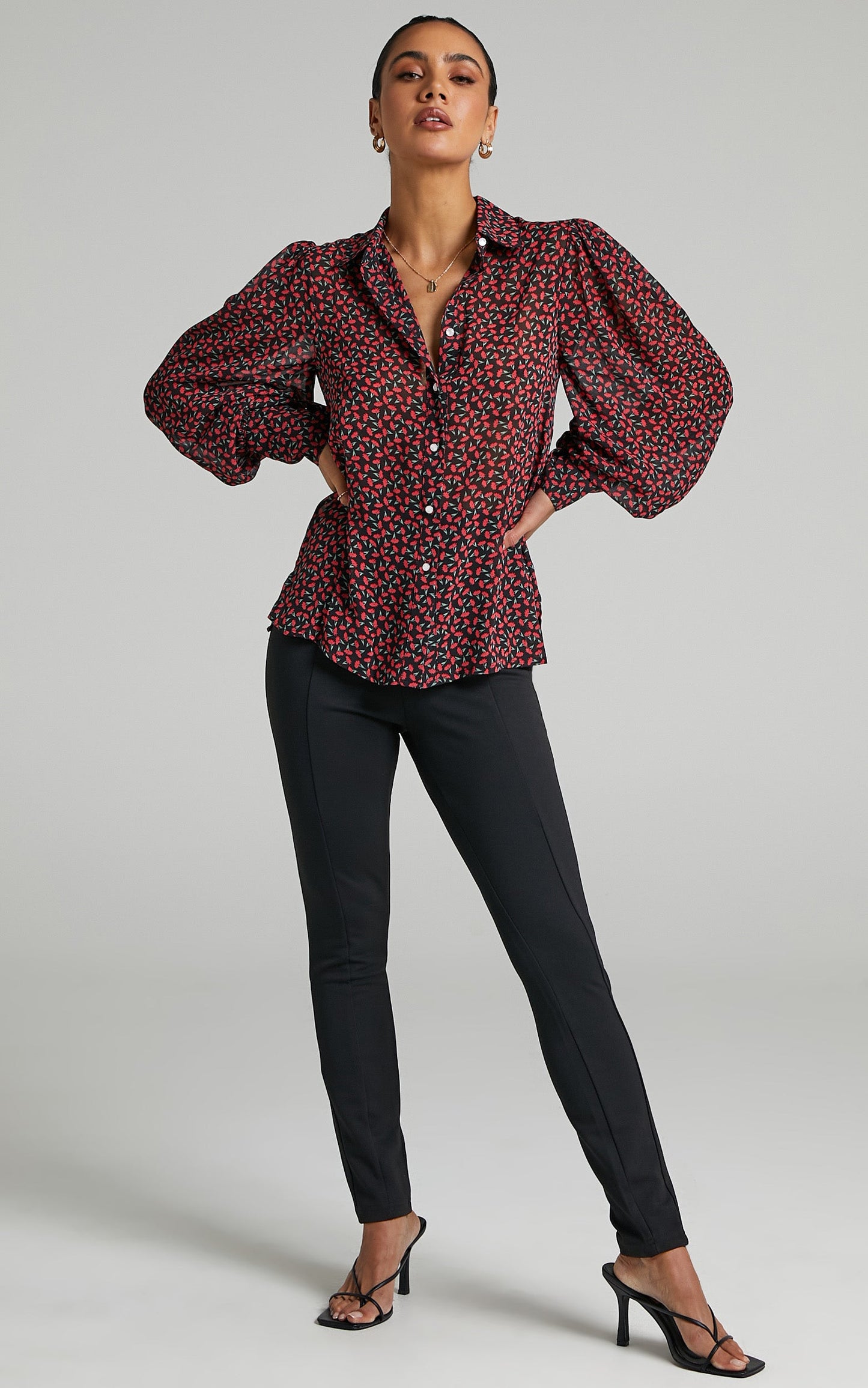 Seven Wonders - Hartley Shirt in Black
