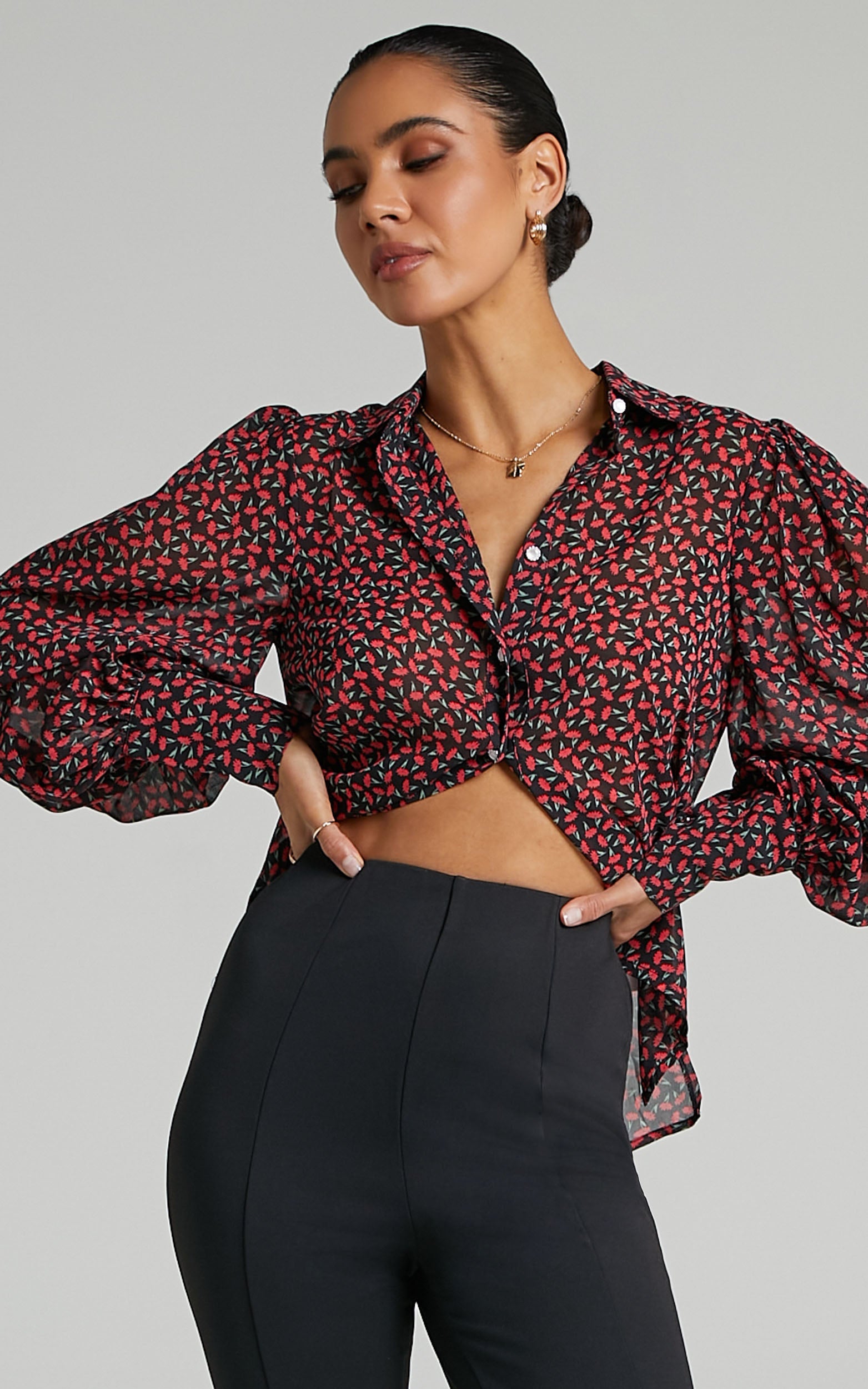 Seven Wonders - Hartley Shirt in Black