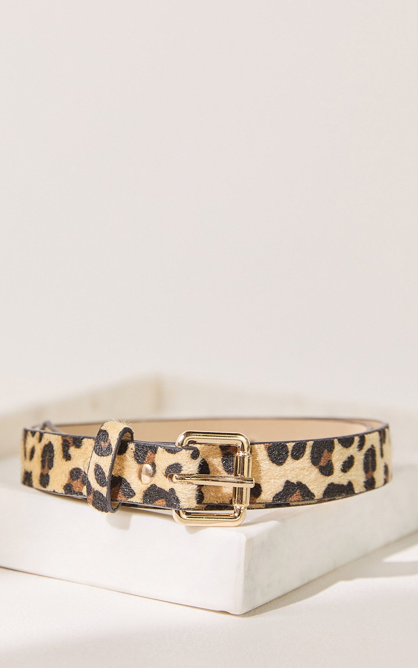 Seychelles Belt in Leopard