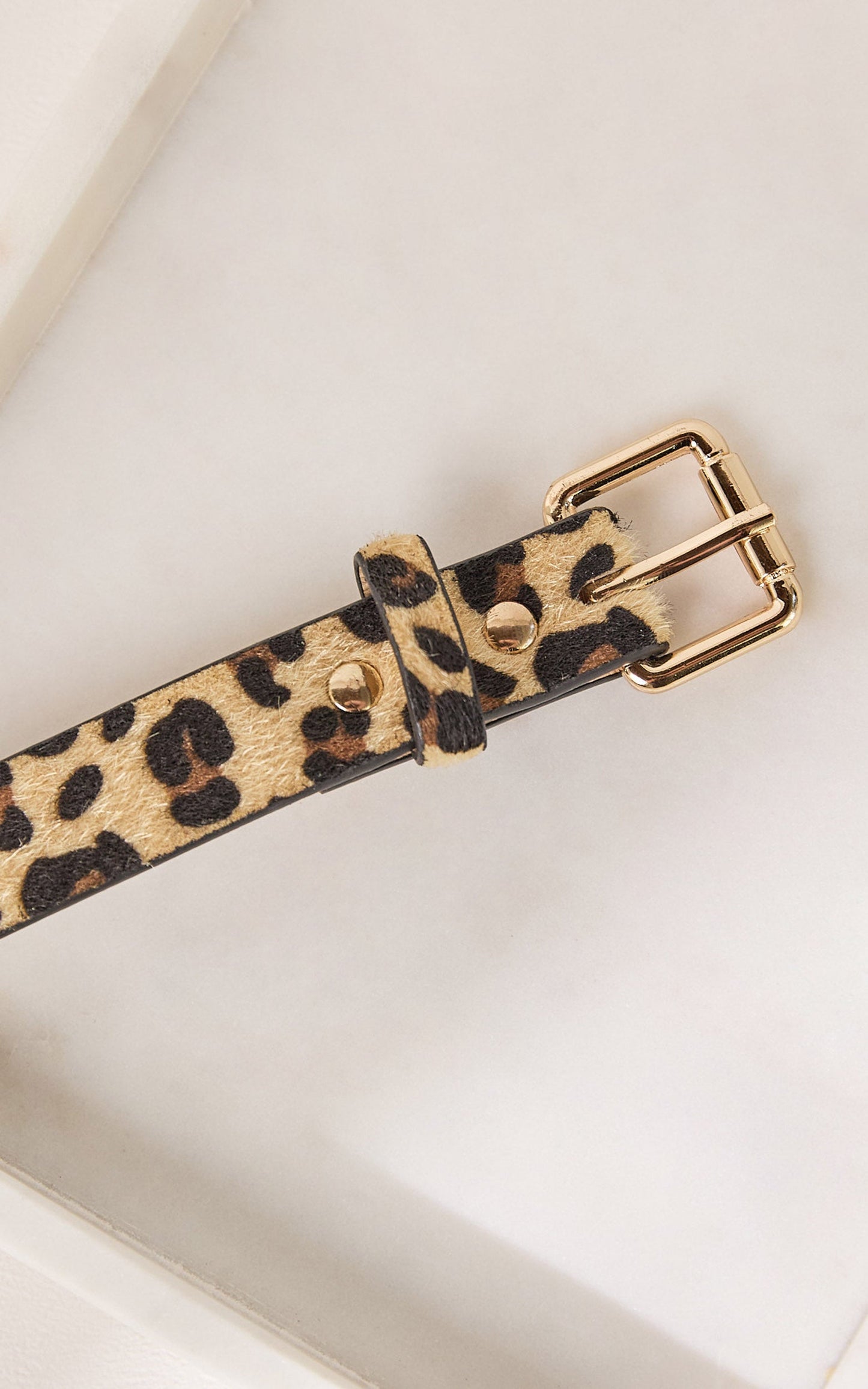 Seychelles Belt in Leopard