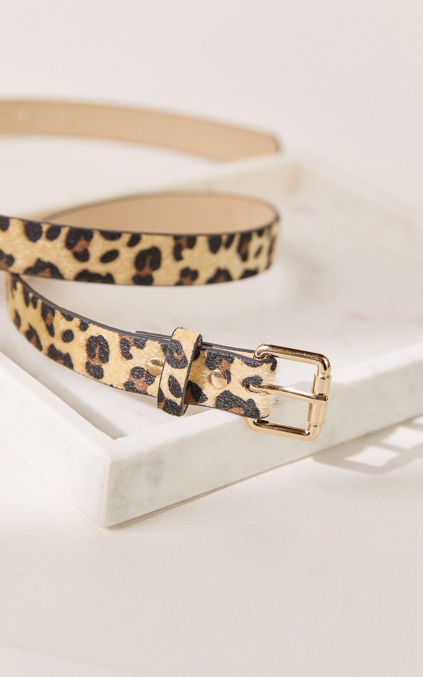 Seychelles Belt in Leopard