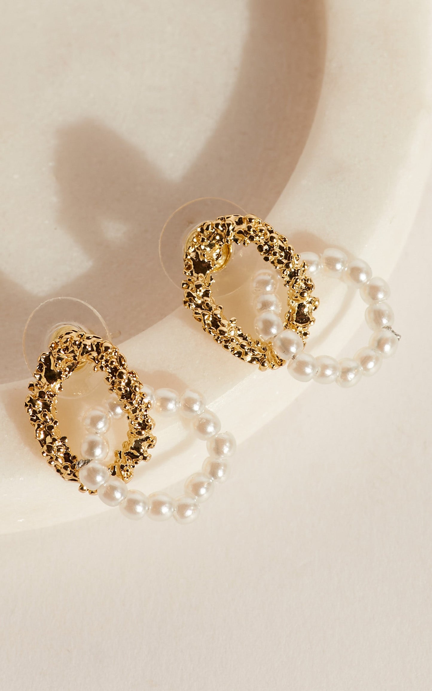 Sharmine Earrings in Gold