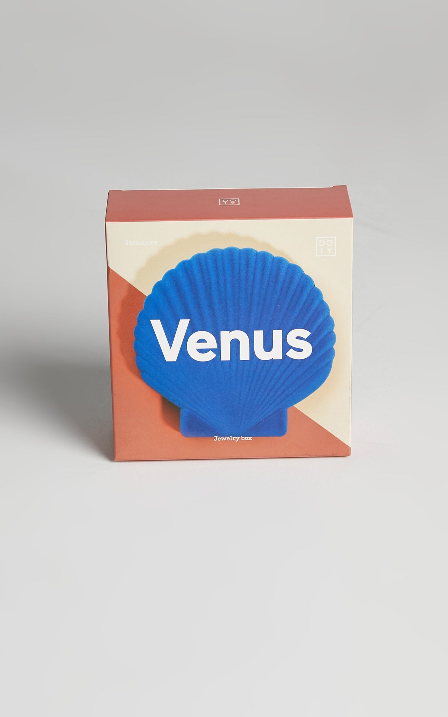 DOIY - Venus Shell Jewellery Box in Blue