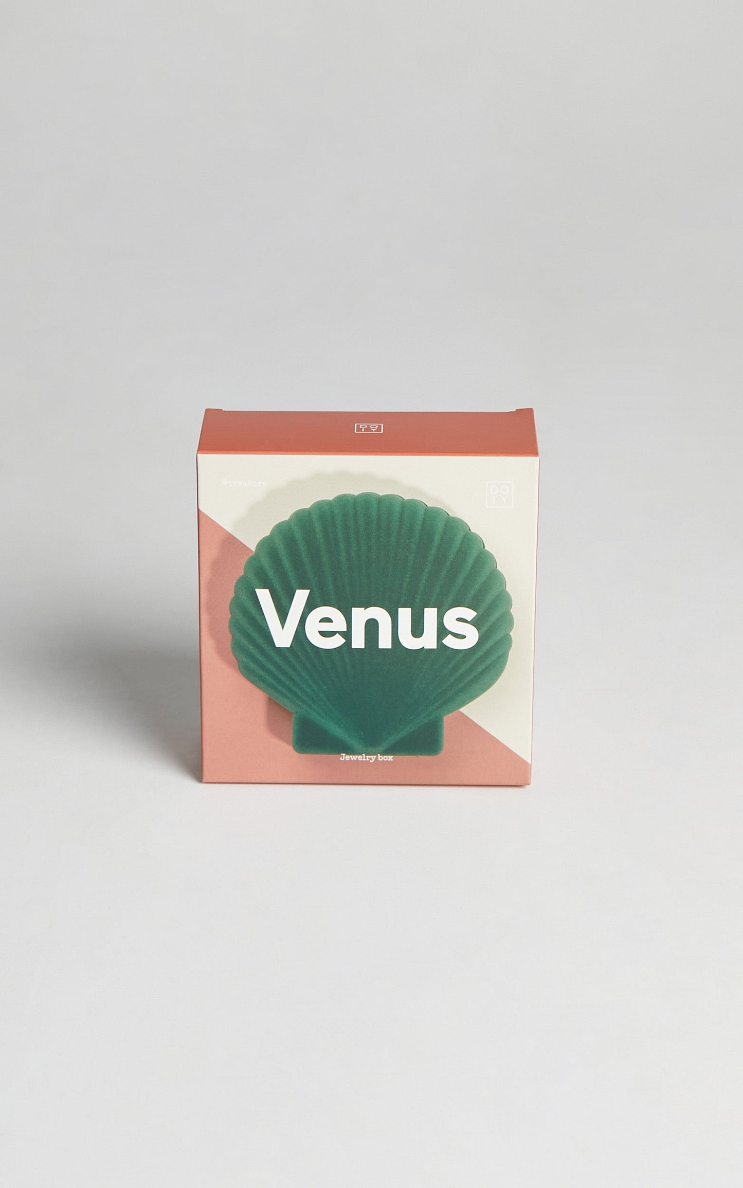 DOIY - Venus Shell Jewellery Box in Green