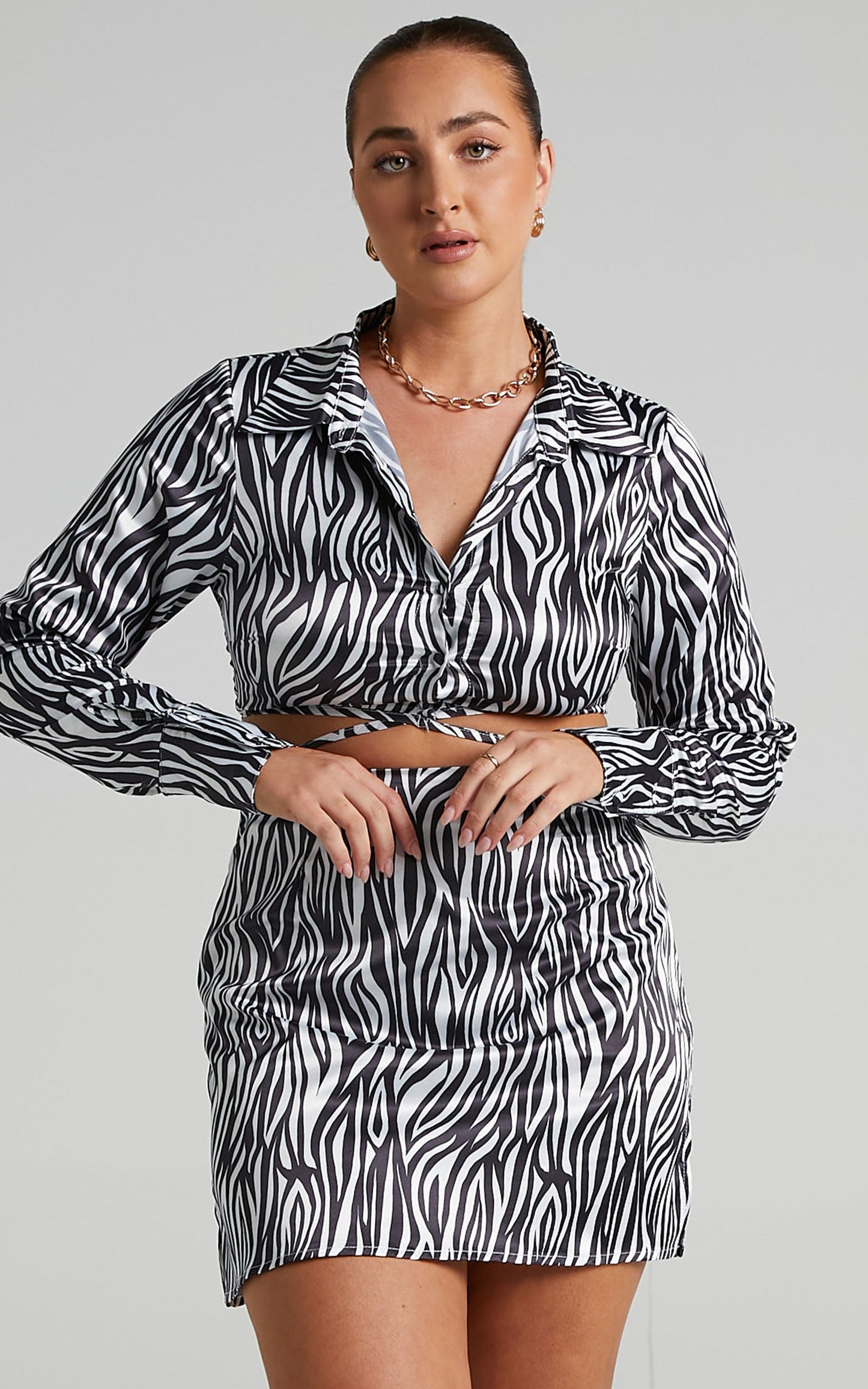 Sineone Skirt in Zebra