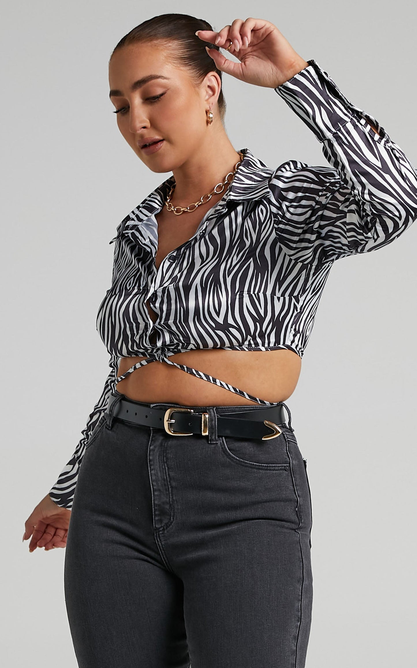 Sineone Top in Zebra