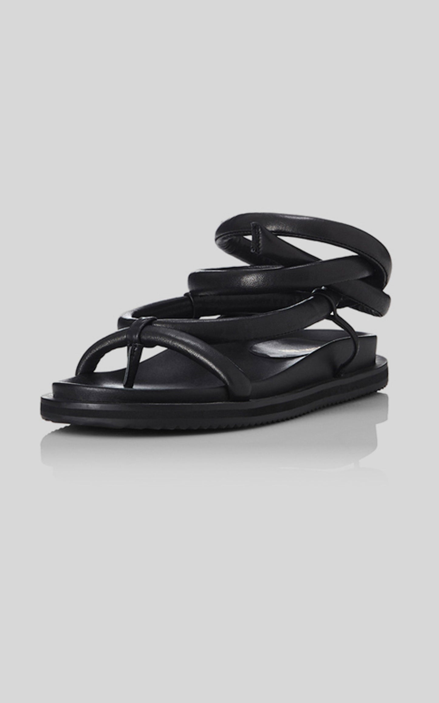Alias Mae - Soki Sandals in BLACK LEATHER